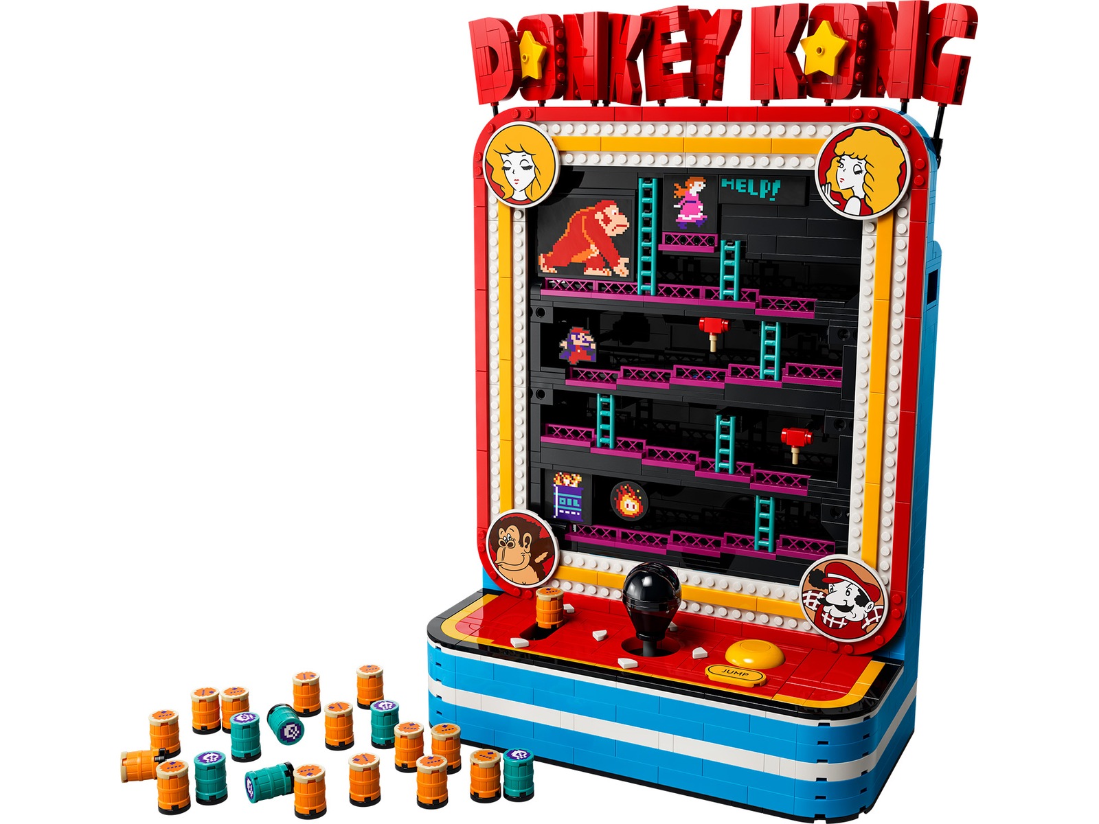 LEGO Super Mario Donkey Kong™ arkadespill 72051 