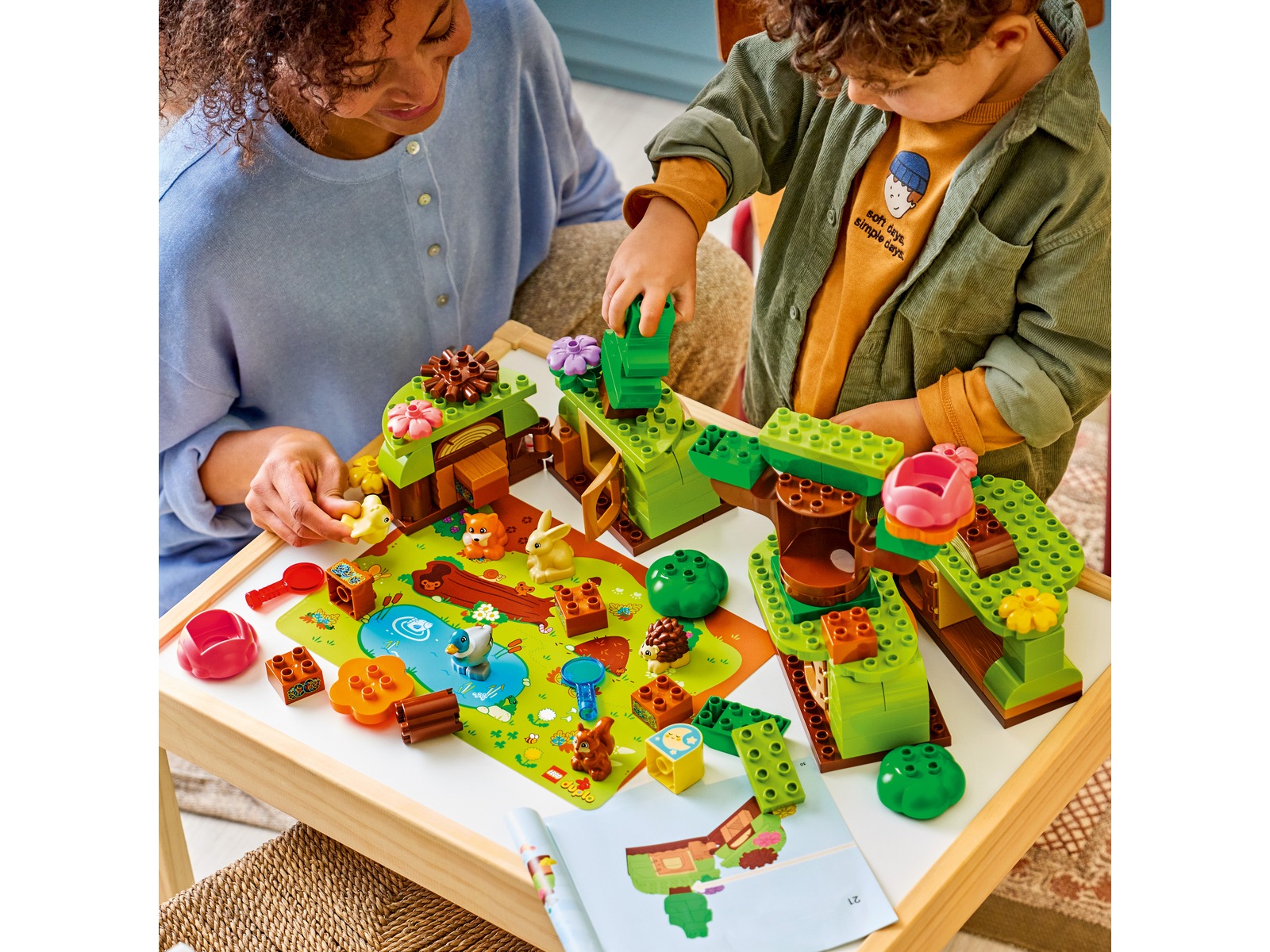 LEGO DUPLO Town Spennende skog med ville dyr 10480 LEGO