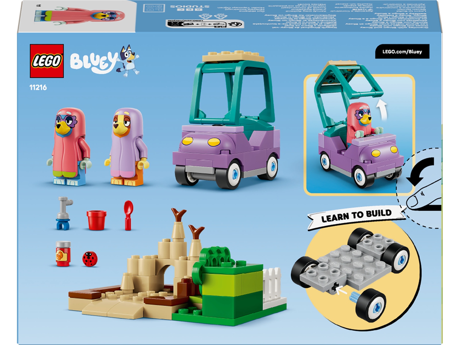 LEGO Bluey Bestemødrene Bingo og Bluey 11216  LEGO