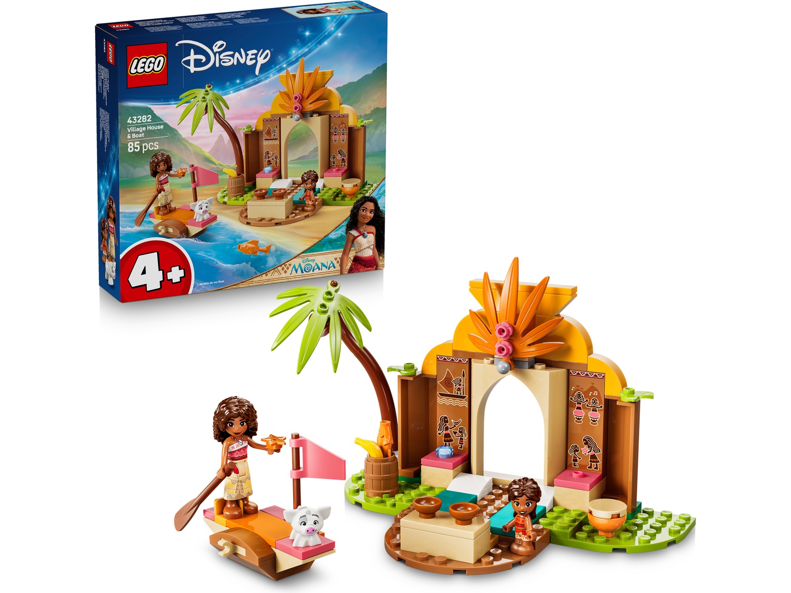 LEGO Disney Princess Byhus & båt 43282 LEGO