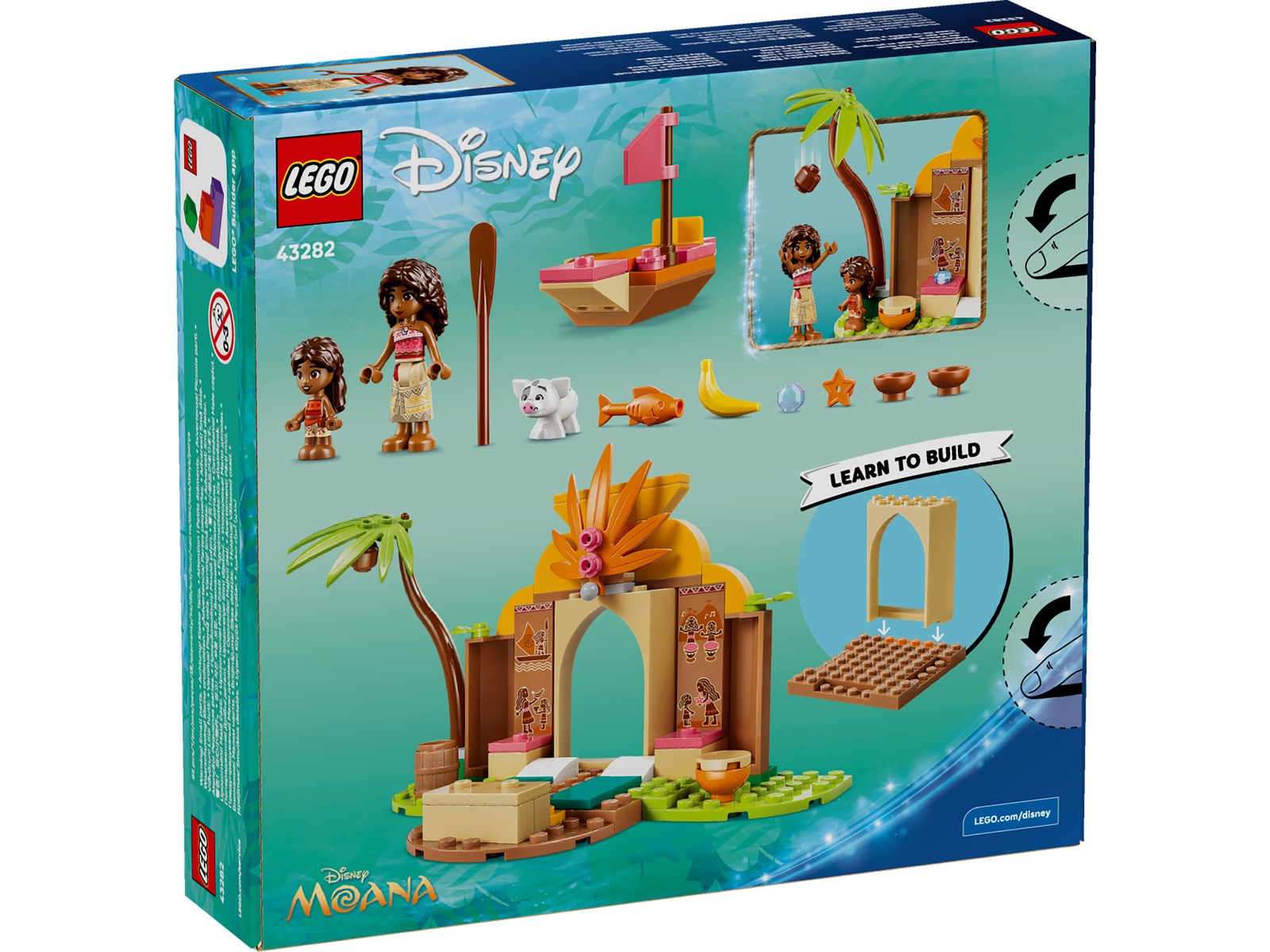 LEGO Disney Princess Byhus & båt 43282 LEGO