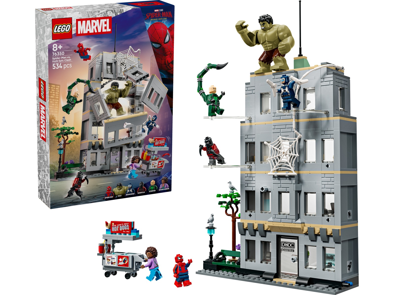 LEGO Super Heroes Episk oppgjør mellom Spider-Man og Hulk 76350  LEGO