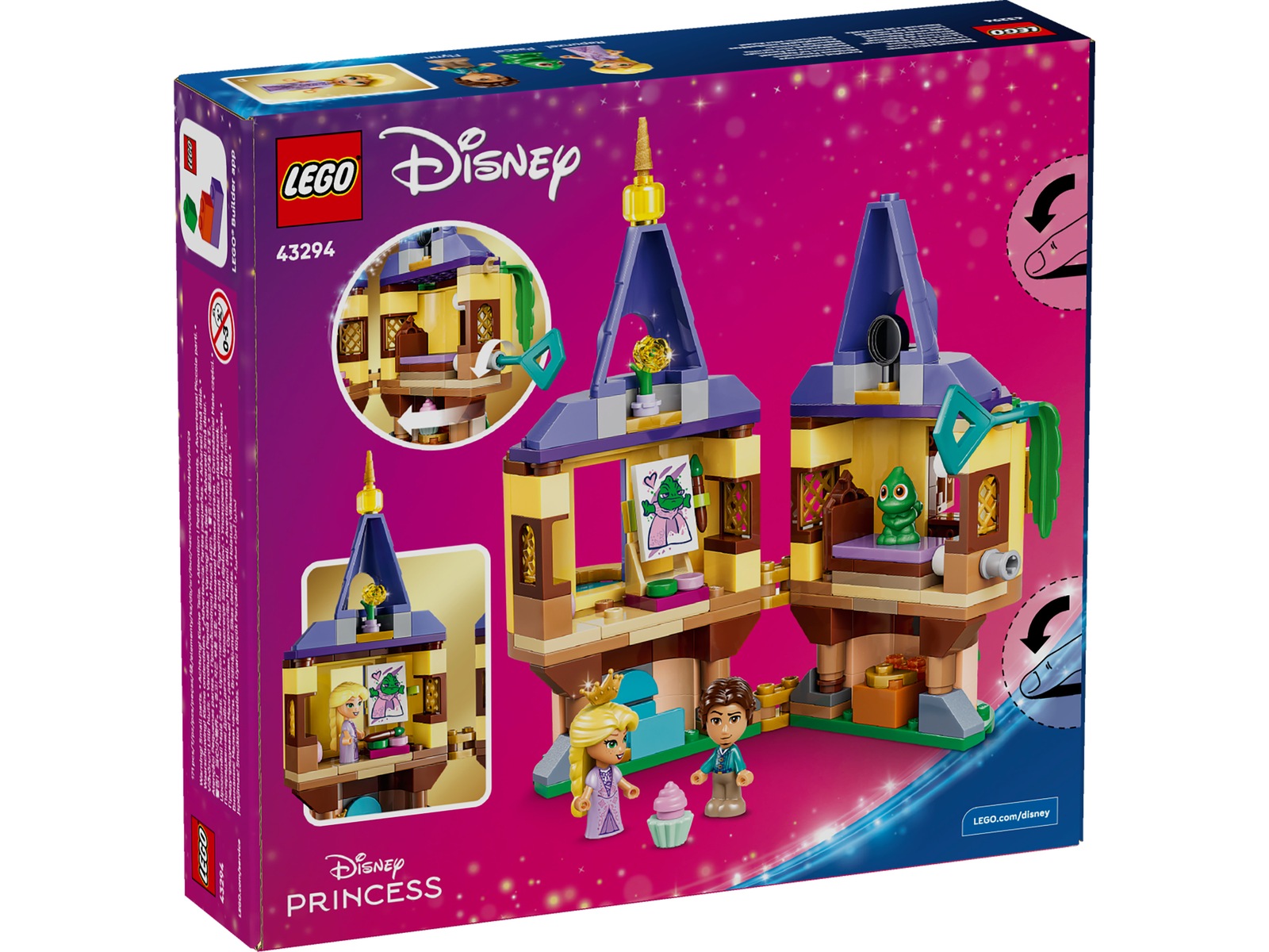 LEGO Disney Princess Rapunsels miniatyrtårn 43294  LEGO