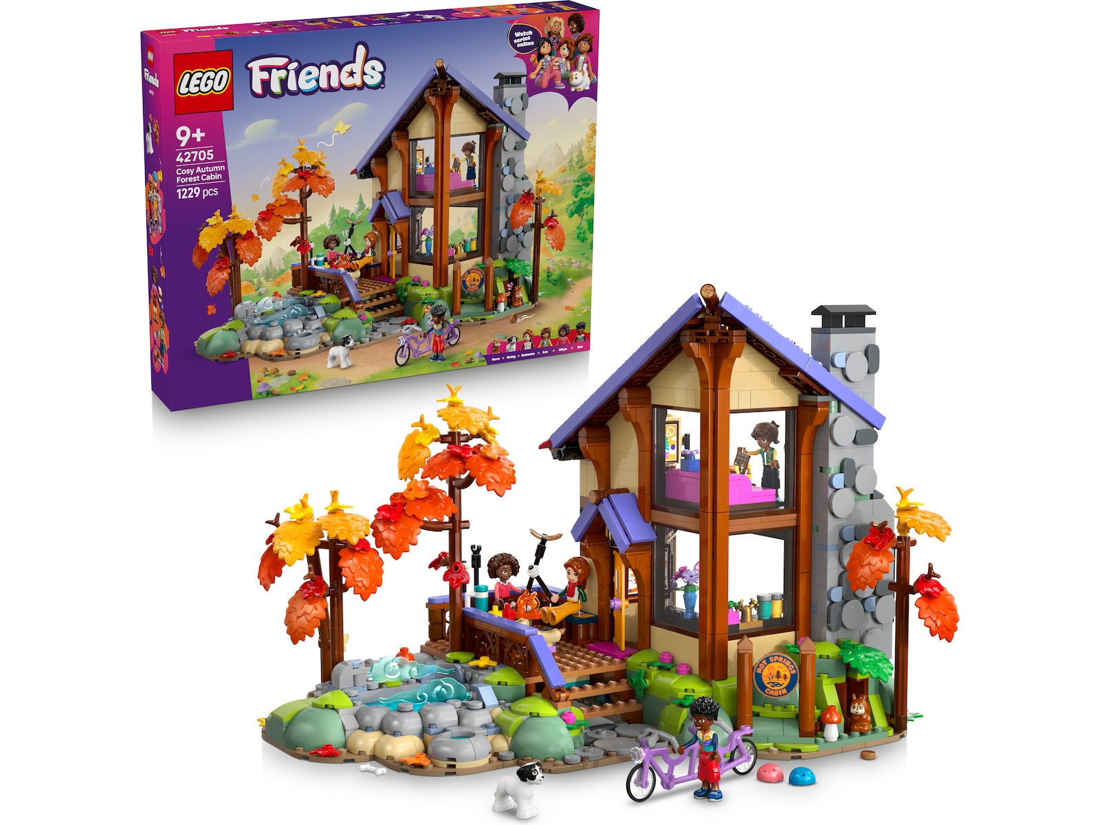 LEGO Friends Koselig høsthytte 42705  LEGO