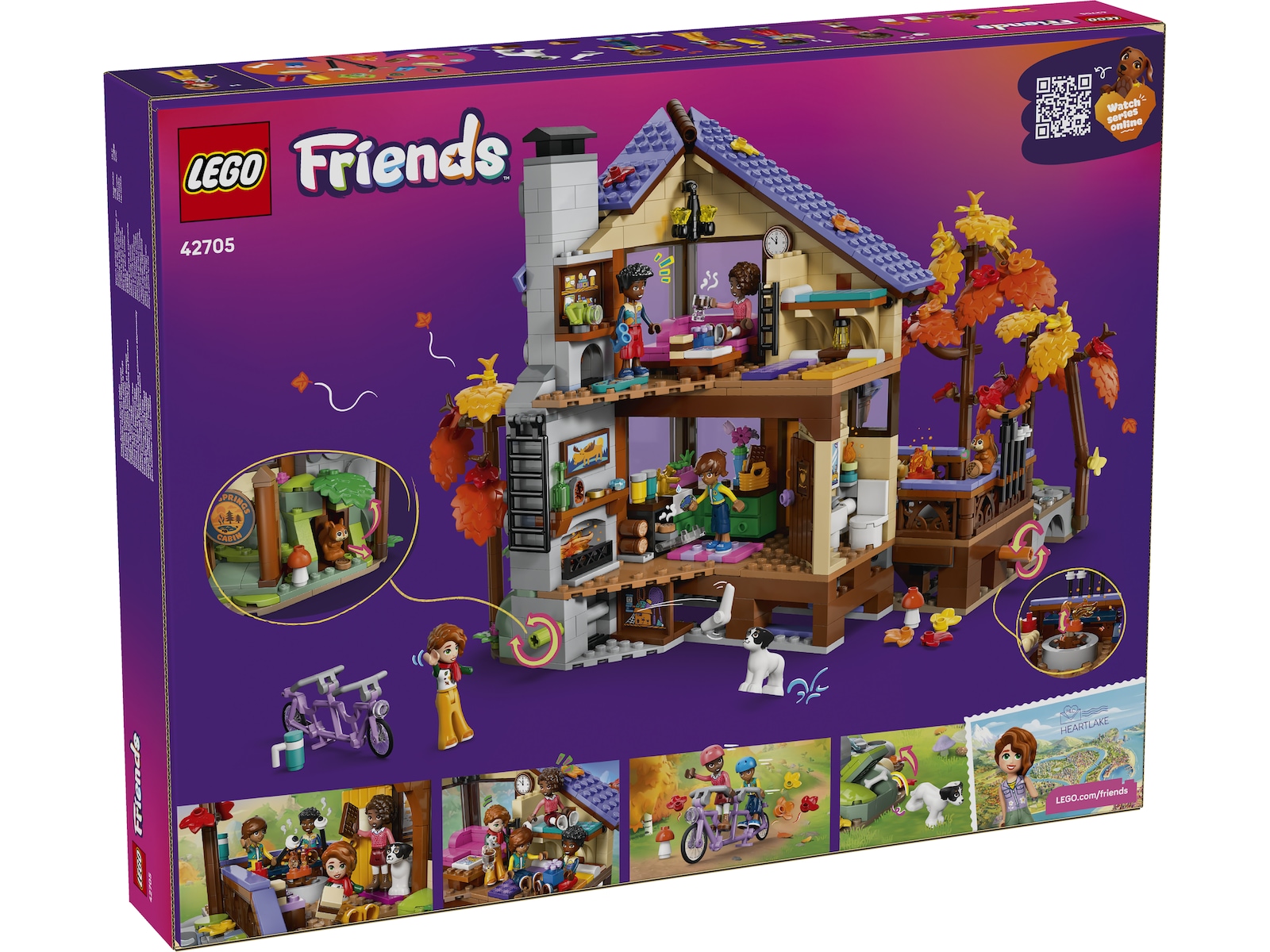 LEGO Friends Koselig høsthytte 42705  LEGO