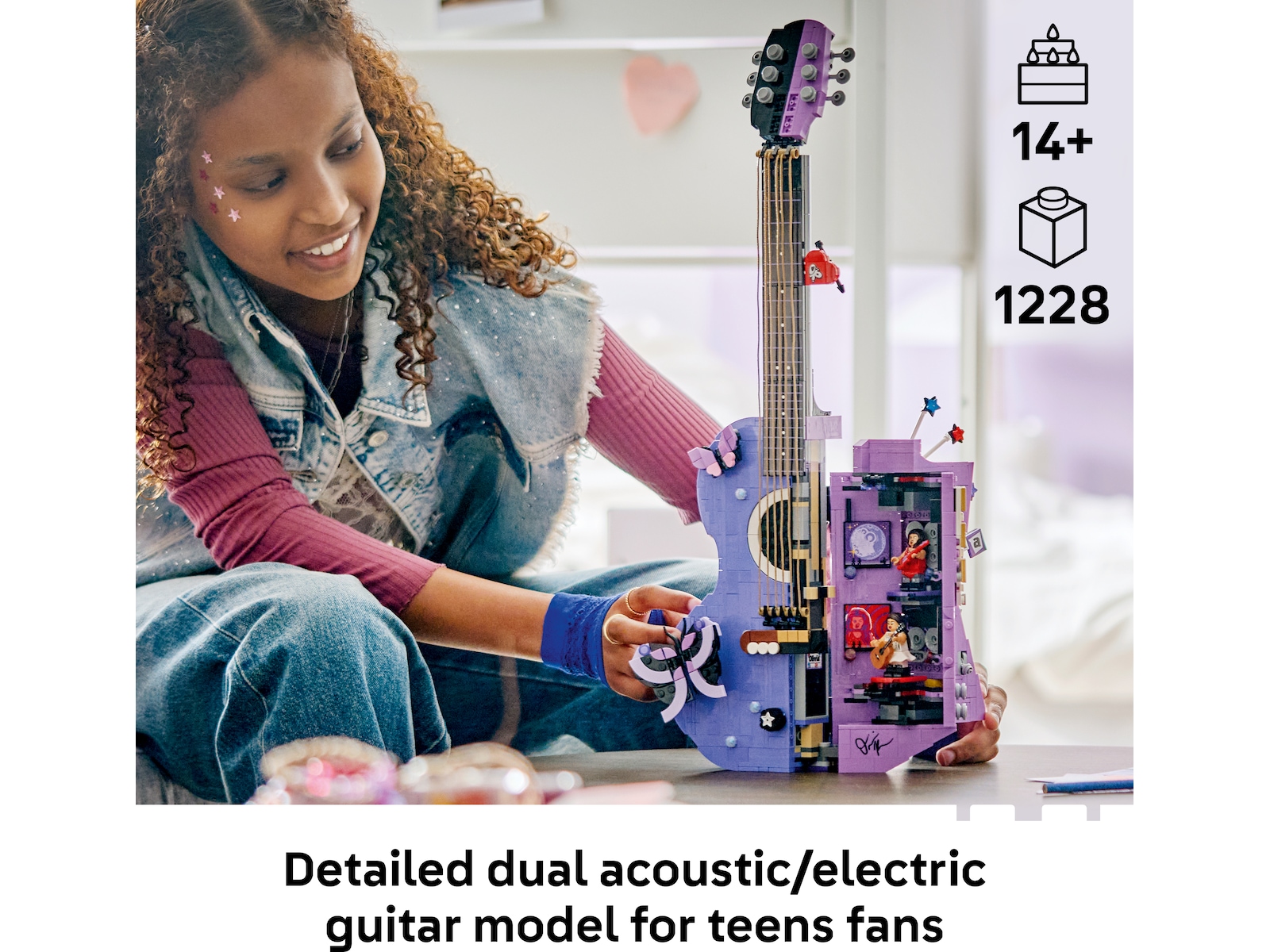 LEGO Editions Music Olivia Rodrigos tofargede gitar 43031 LEGO