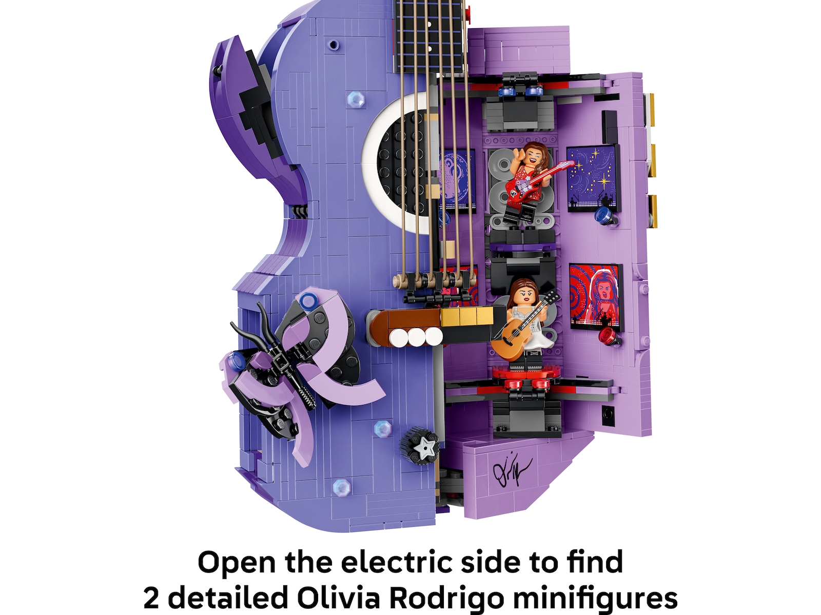 LEGO Editions Music Olivia Rodrigos tofargede gitar 43031 LEGO