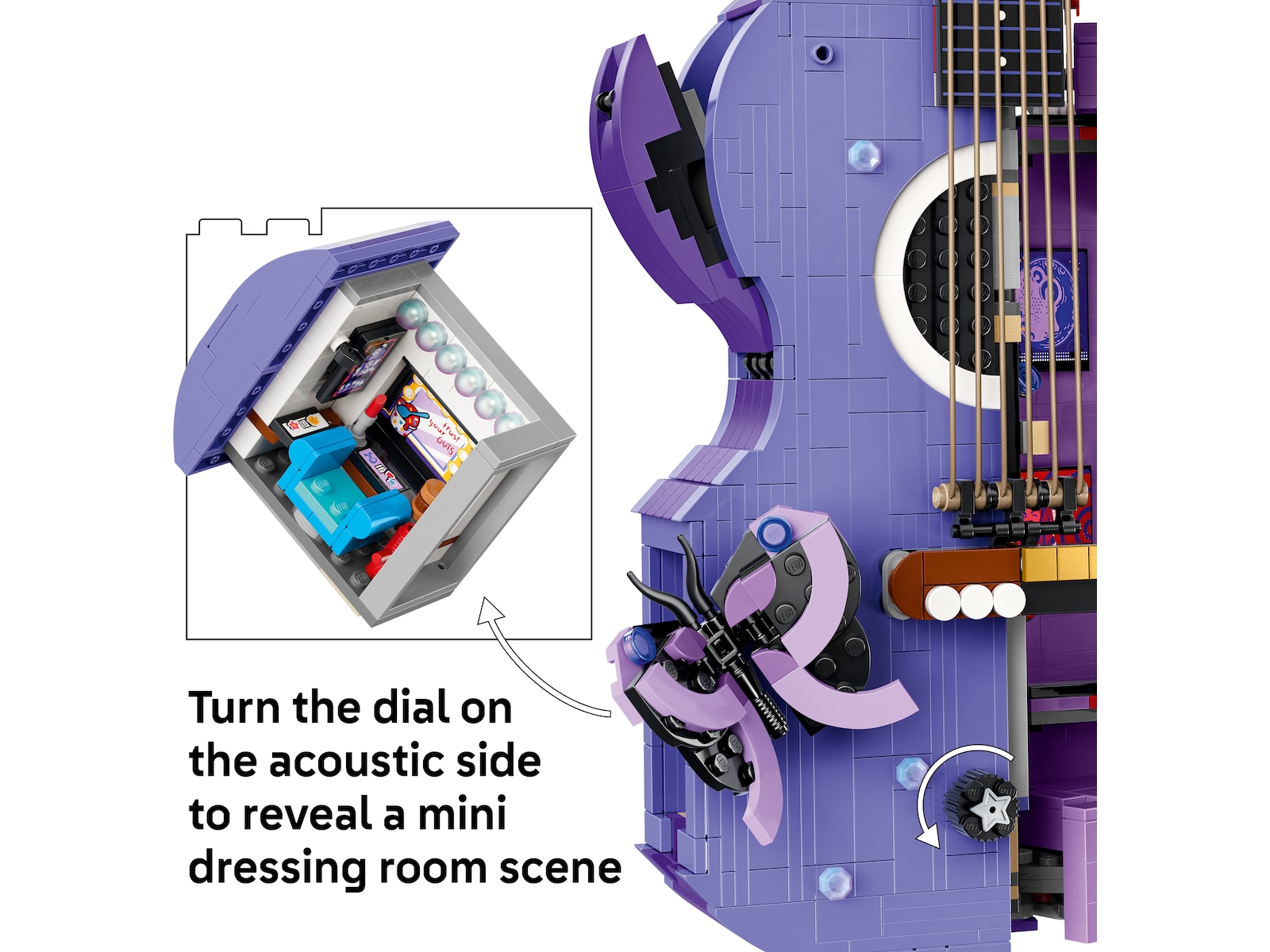 LEGO Editions Music Olivia Rodrigos tofargede gitar 43031 LEGO