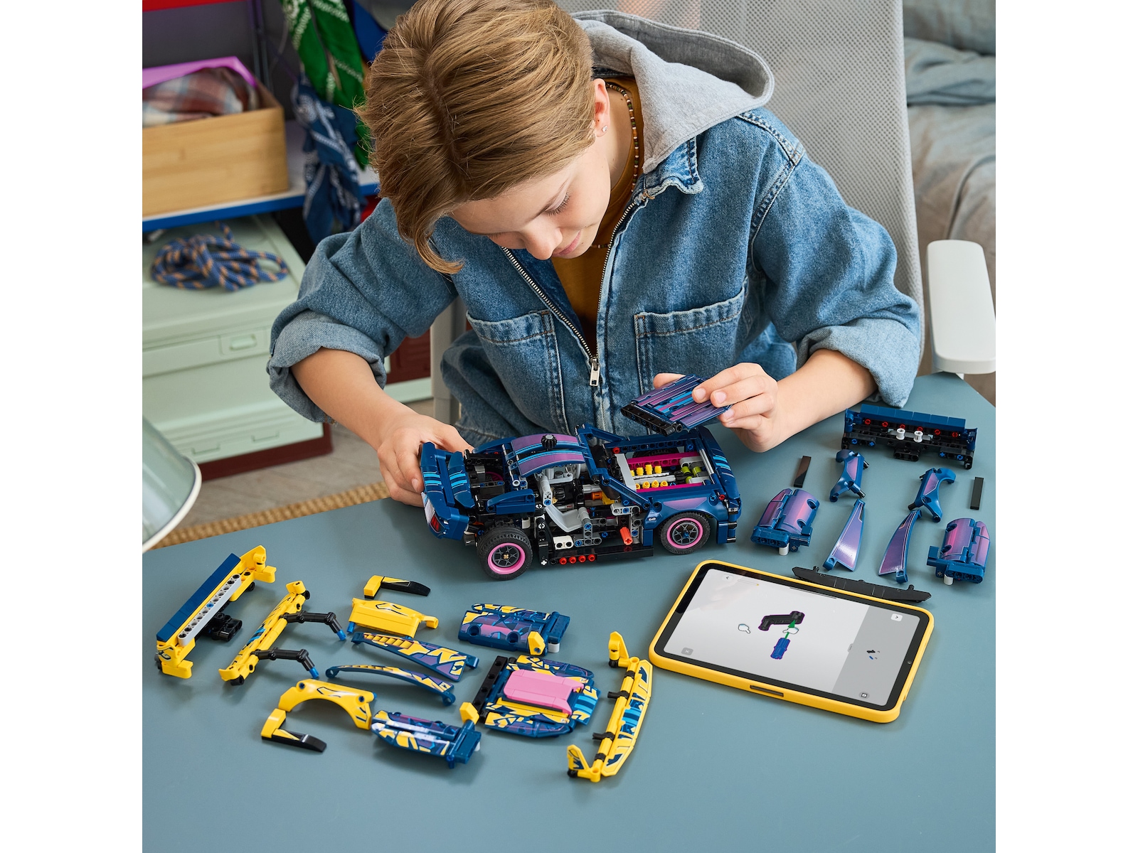 LEGO Technic Verkstedstilpasset Ford Mustang GT-bil 42236 