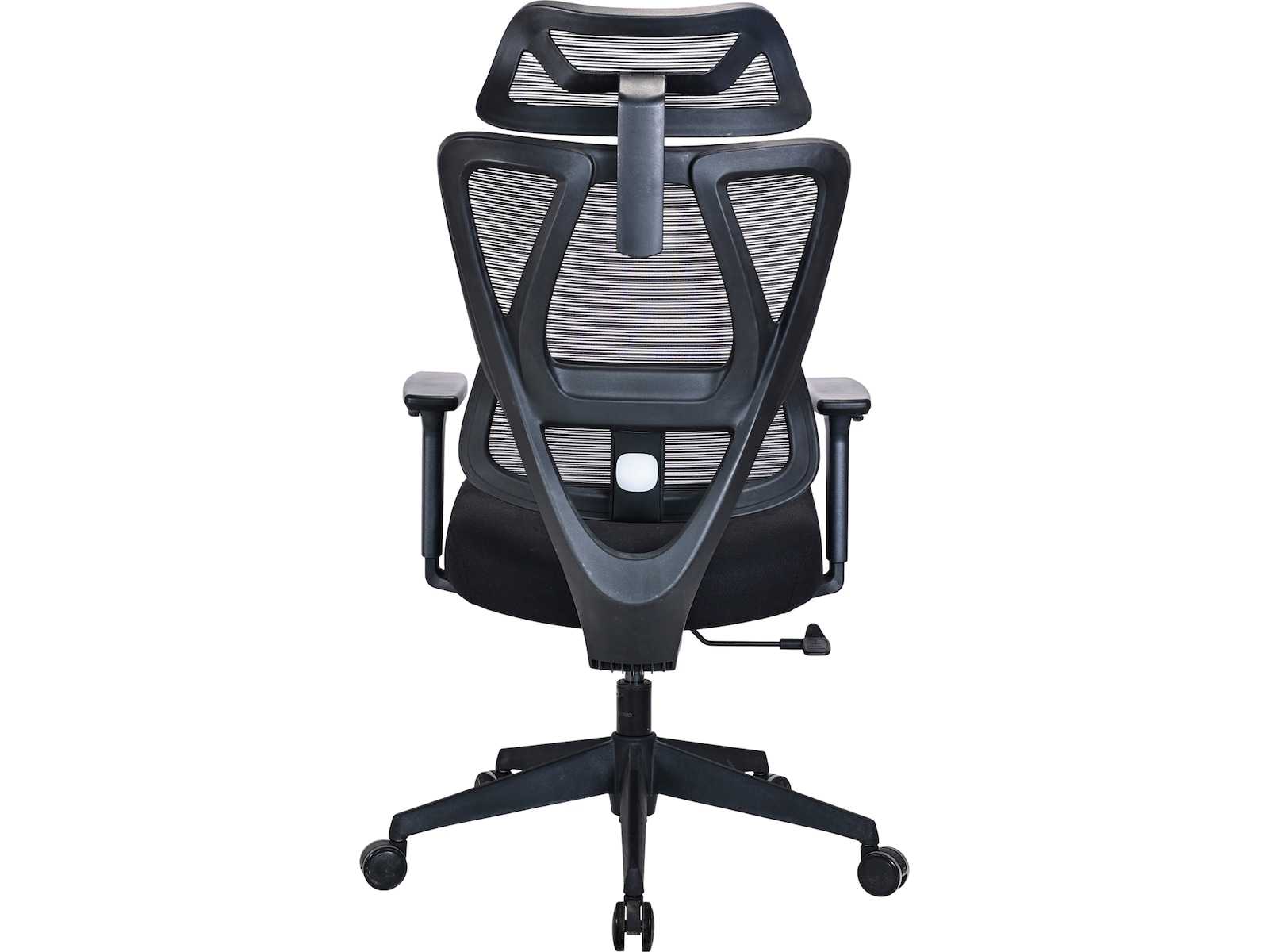 Novo ergonomisk kontorstol med mesh og stoff (sort) Gamingstoler