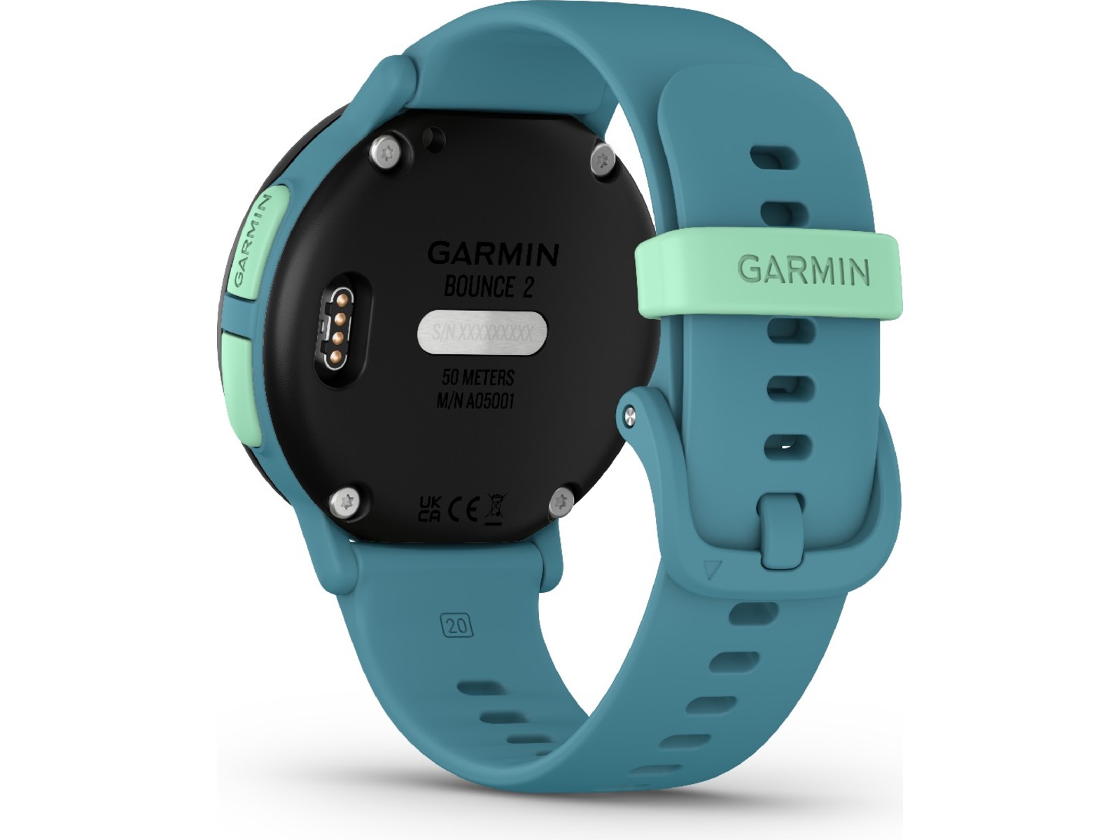 Garmin Bounce 2 (turkis) -B-Grade Demo klokker