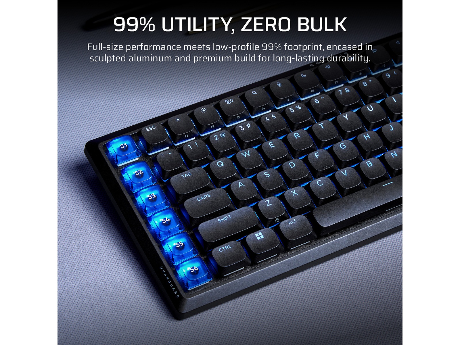 CORSAIR VANGUARD AIR 99 WIRELESS Tastatur Gamingtastatur