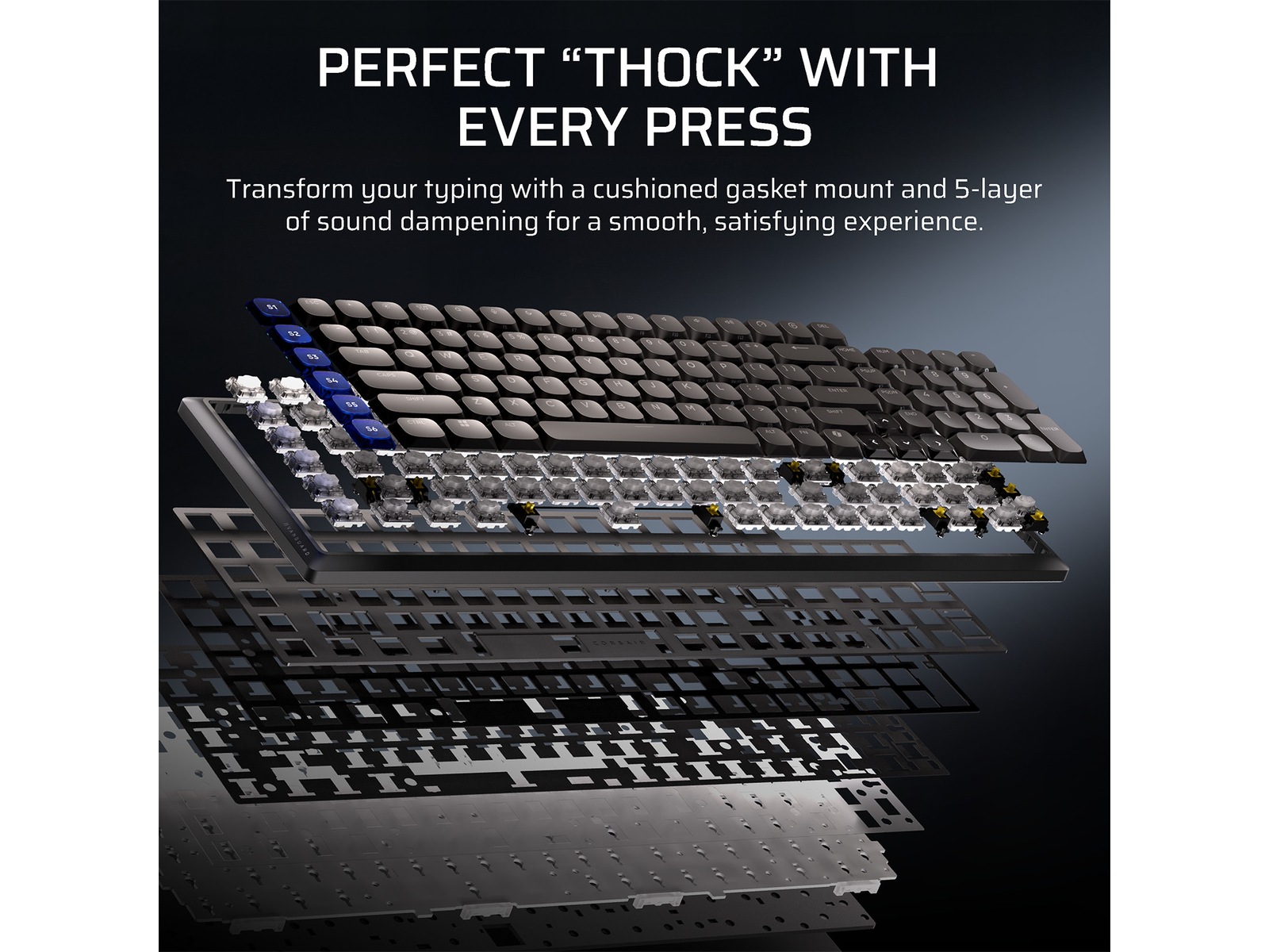 CORSAIR VANGUARD AIR 99 WIRELESS Tastatur Gamingtastatur