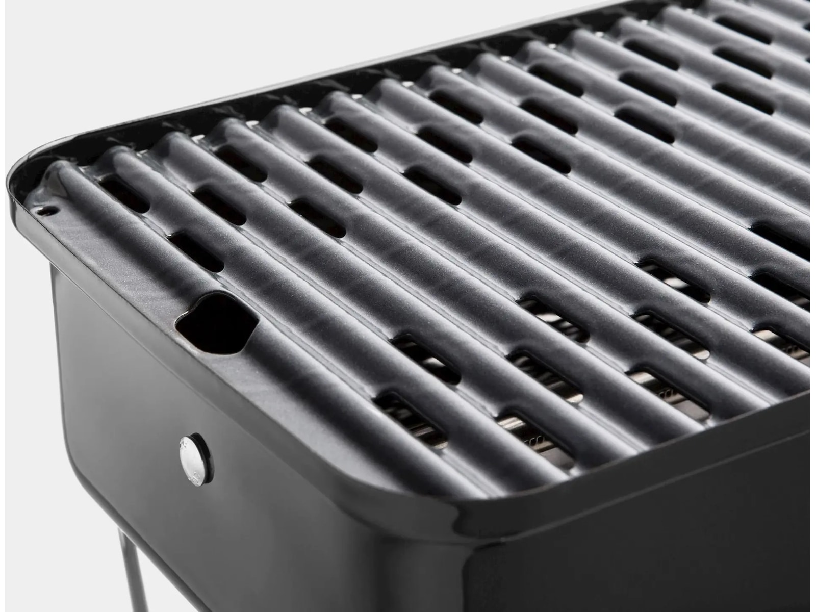 Weber Go Anywhere bærbar gassgrill rustfritt stål Grill