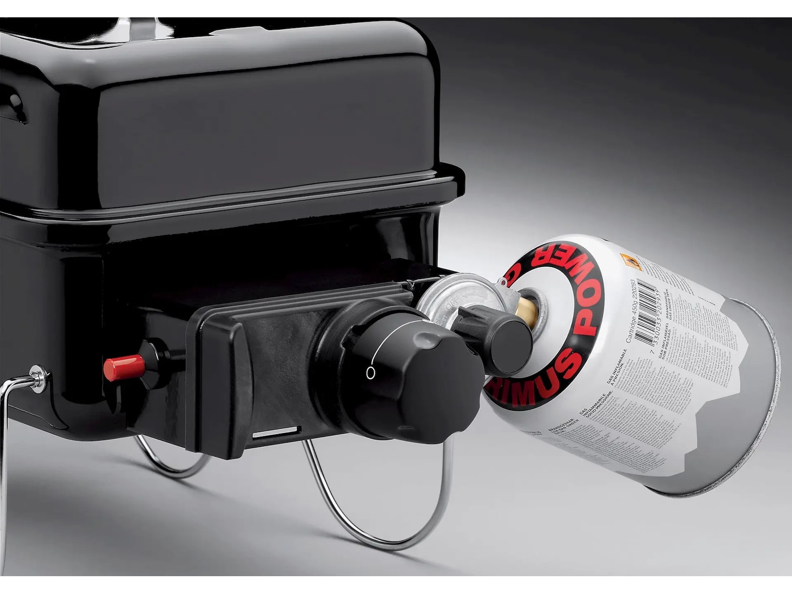 Weber Go Anywhere bærbar gassgrill rustfritt stål Grill