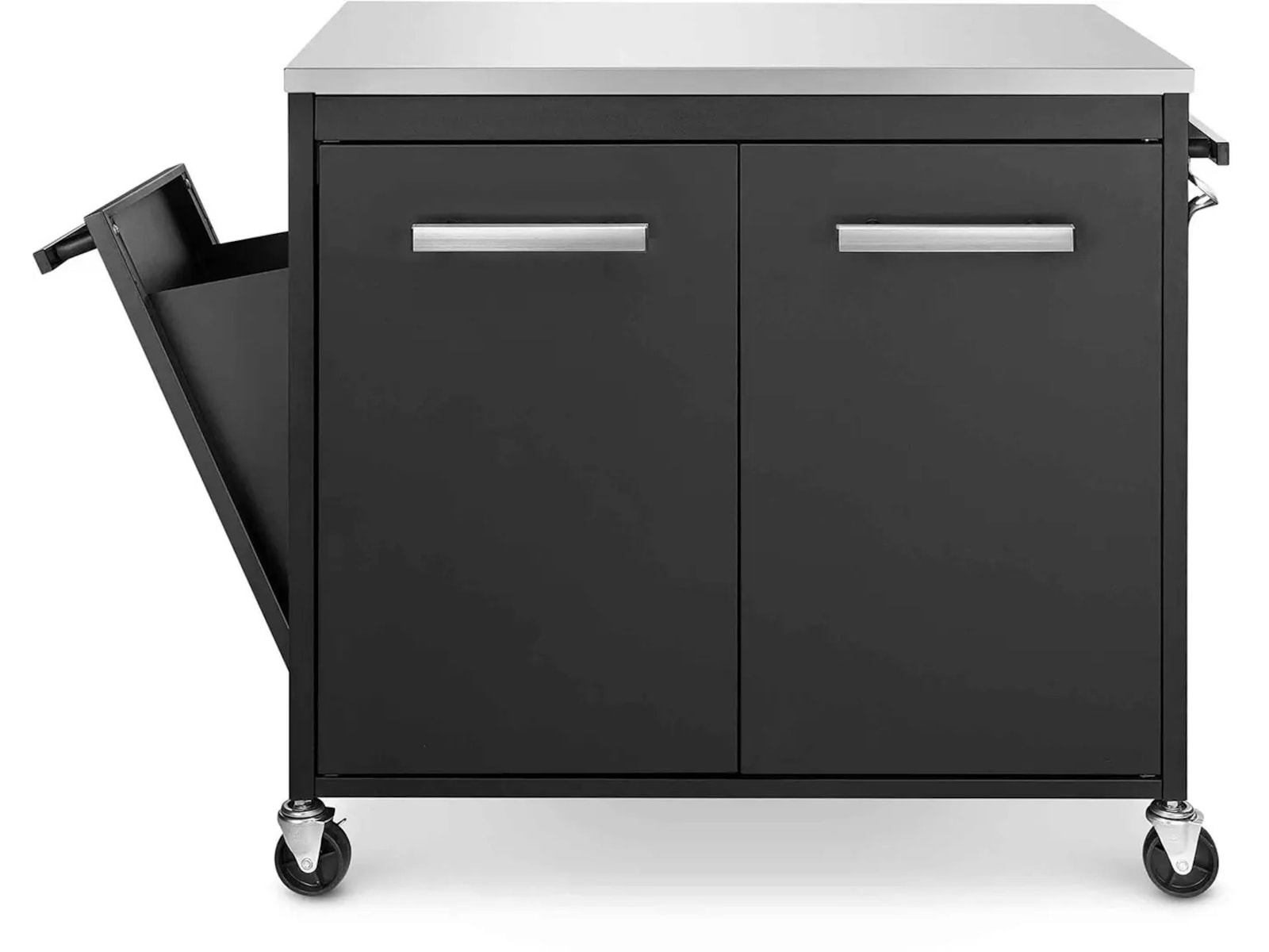 Austin and Barbeque Trolley Table With Doors Vogner til utendørsgriller