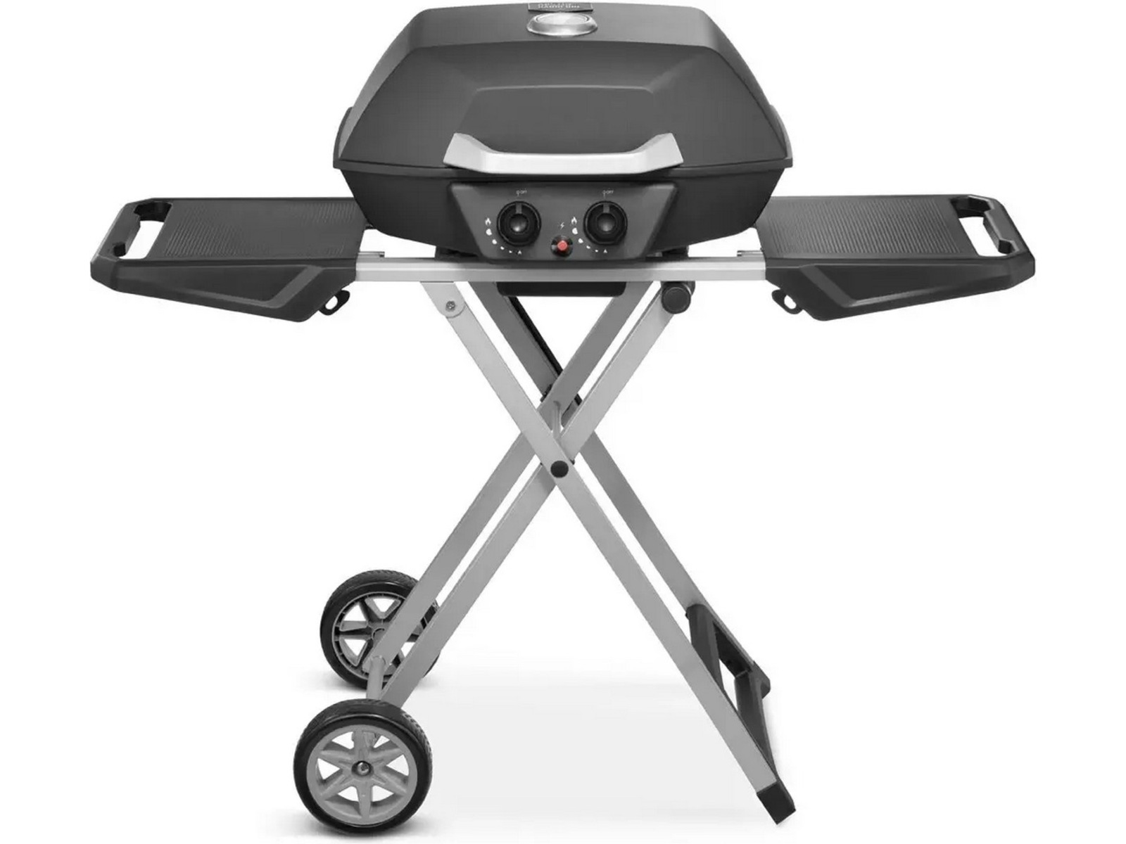 Bærbar gassgrill med dobbelbrenner 4,5 kW Grill
