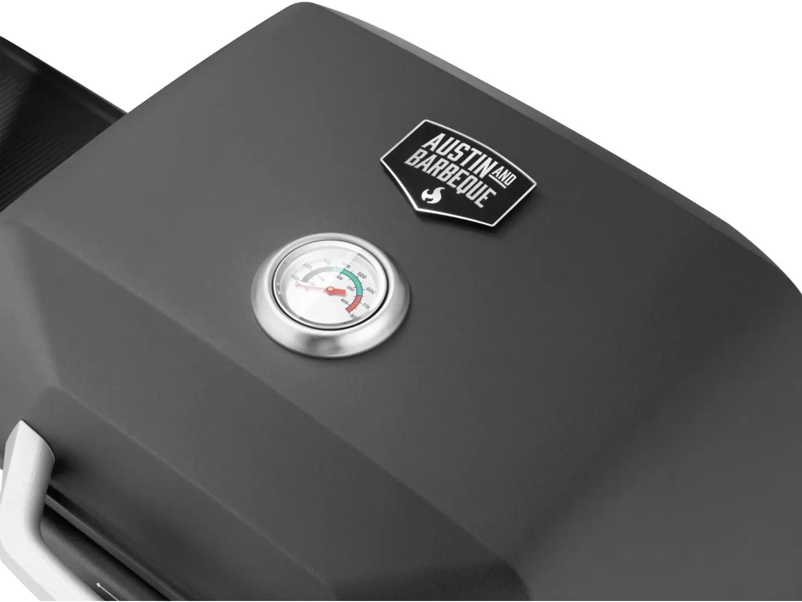 Bærbar gassgrill med dobbelbrenner 4,5 kW Grill