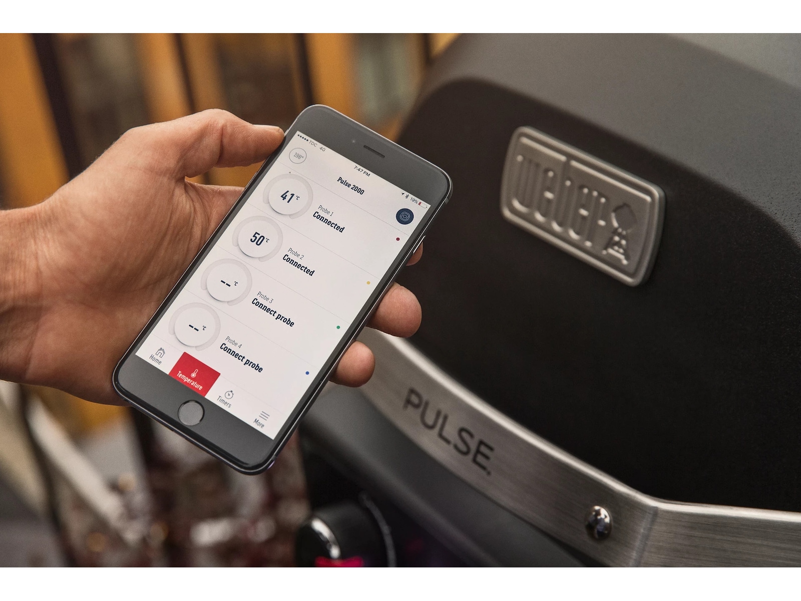 Weber Pulse 1000 Elektrisk Bordgrill Grill