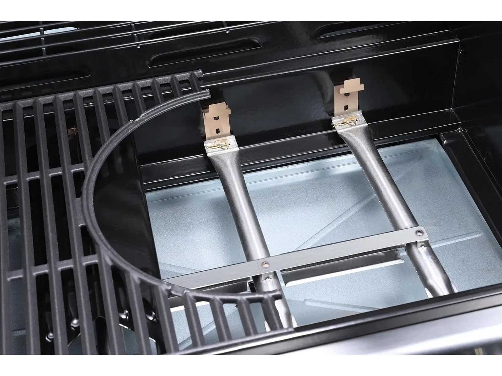 Austin and Barbeque Klassisk gassgrill med seks brennere og sidebord Grill