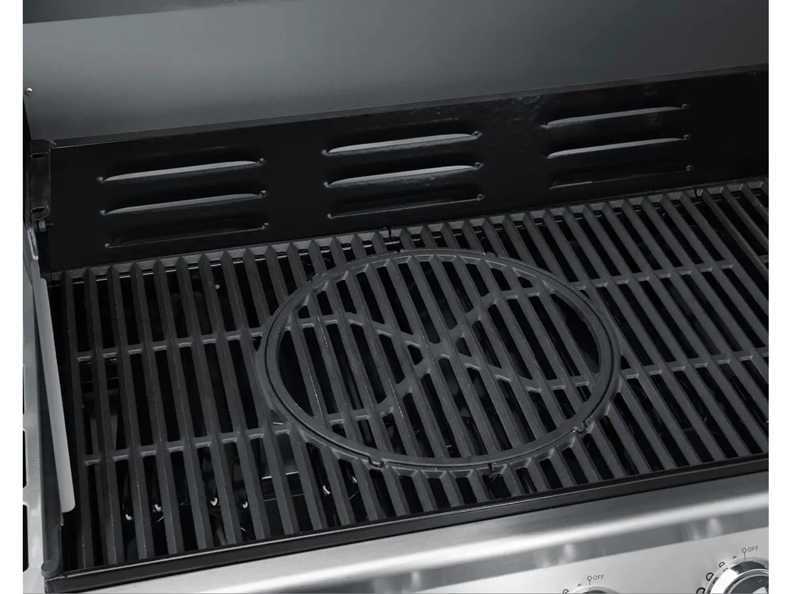 Austin and Barbeque Klassisk gassgrill med seks brennere og sidebord Grill
