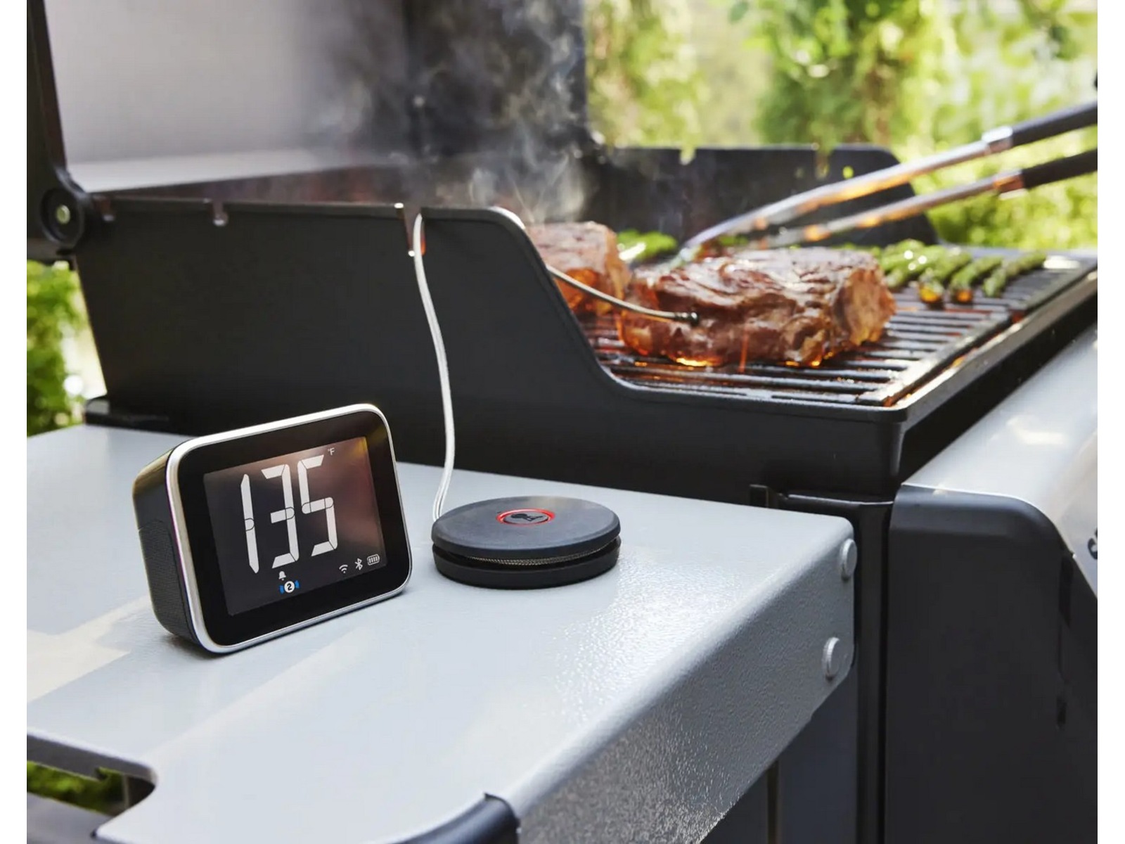 Weber Smart Termometer med ledning Grillverktøy & tilbehørssett