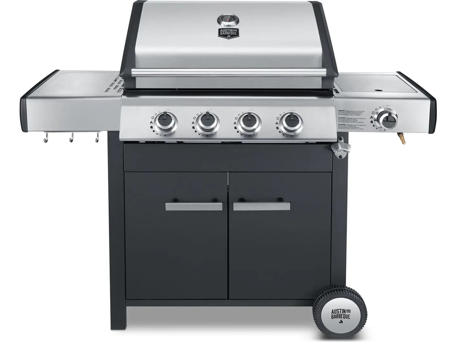 Austin and Barbeque AABQ Classic 4+1B gassgrill Grill