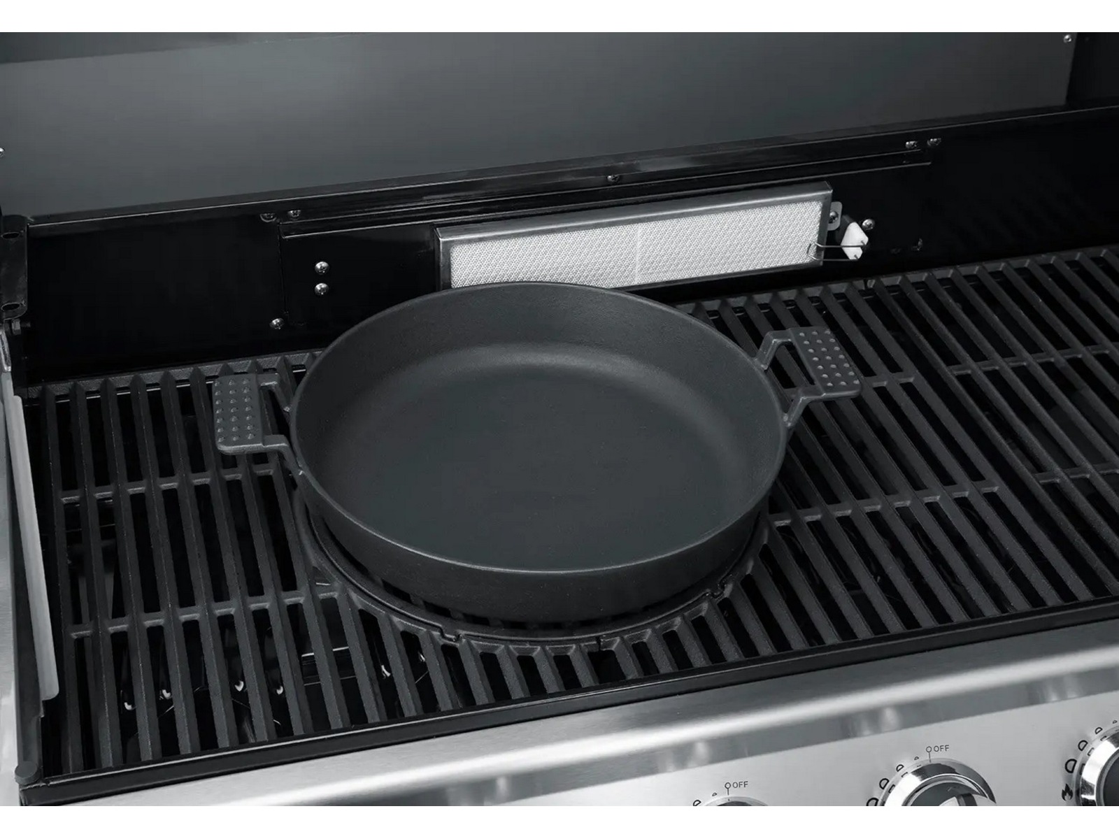 Austin and Barbeque Gassgrill med 6 + 2 brennere og funksjoner Grill