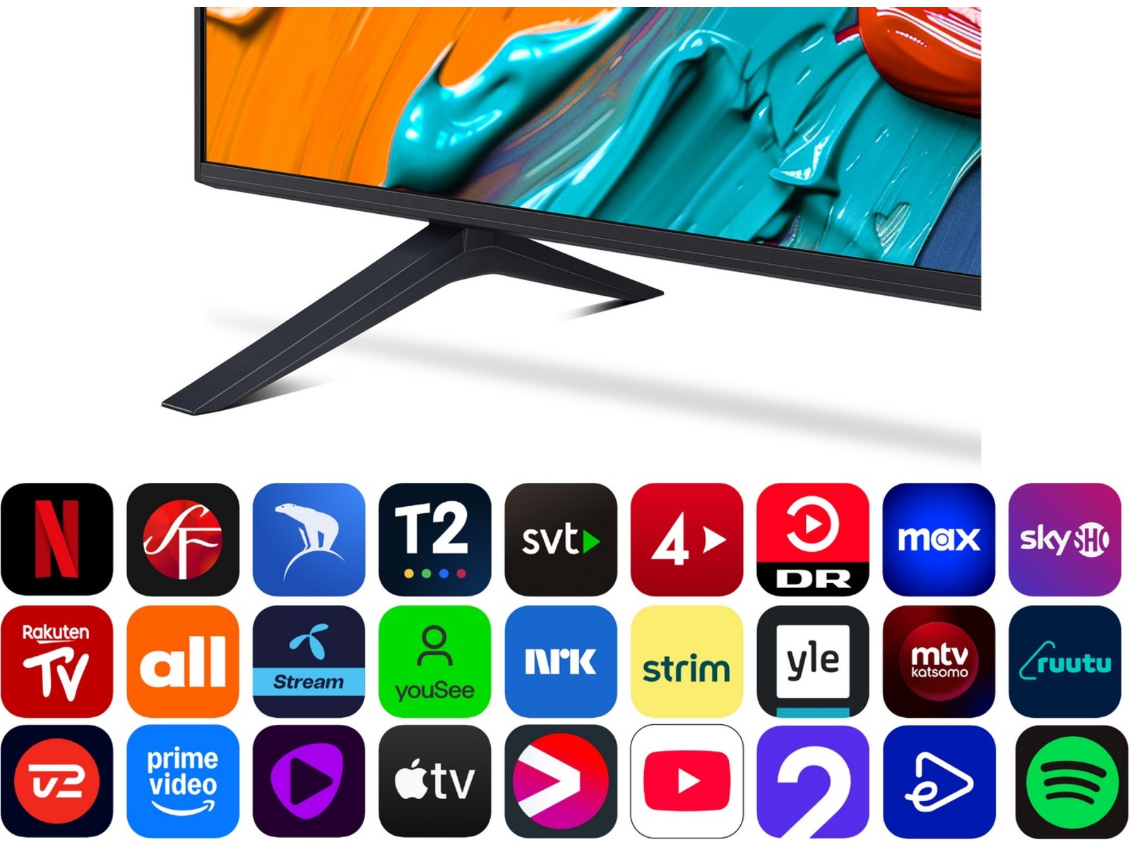 LG 86'' QNED7E AI 4K Smart TV 86QNED7EA6B (2025) Over 80 tommer TV
