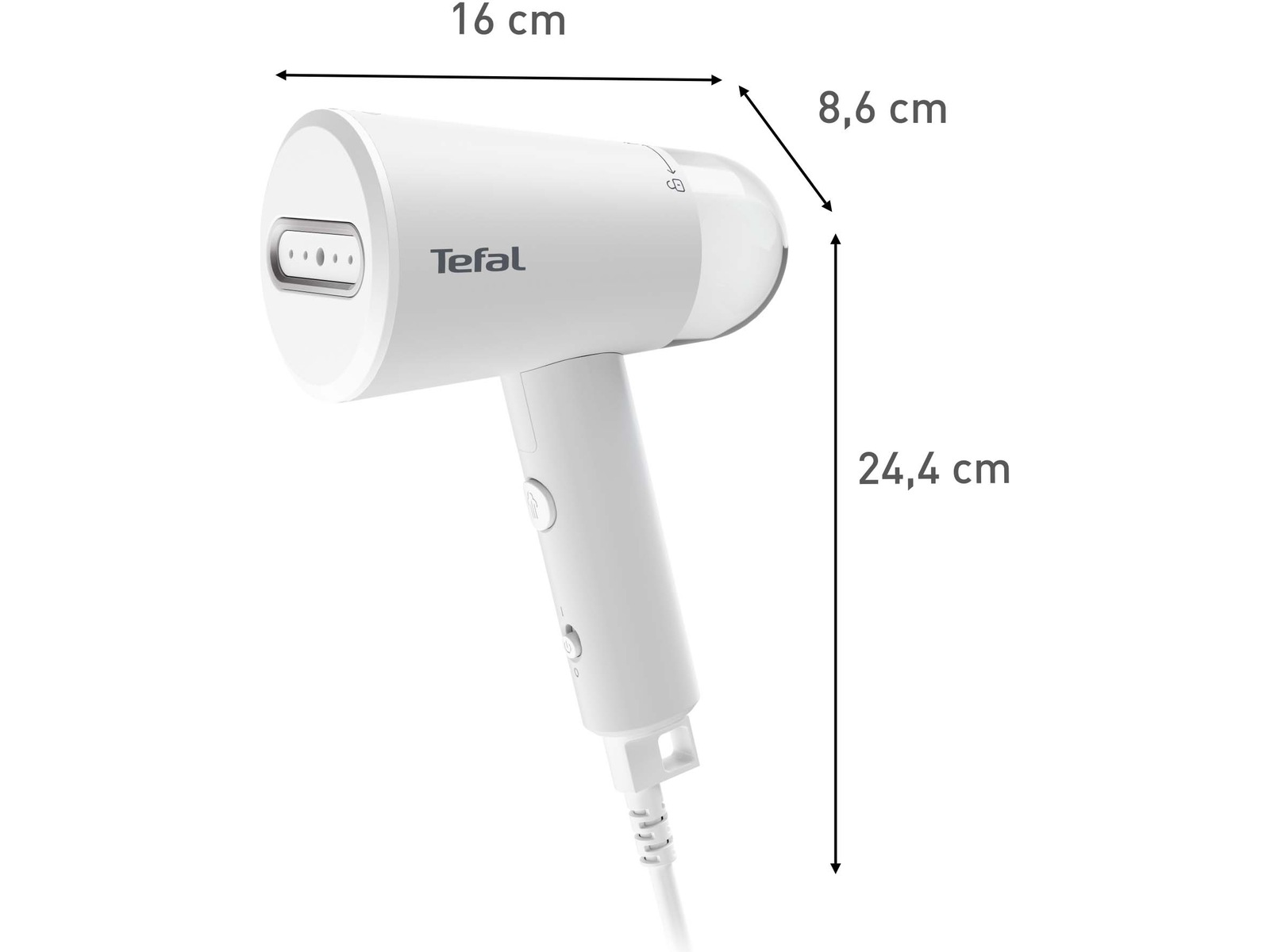 Tefal Origin Travel Garment Steamer Grå DT1020E1 1200 W Steamer