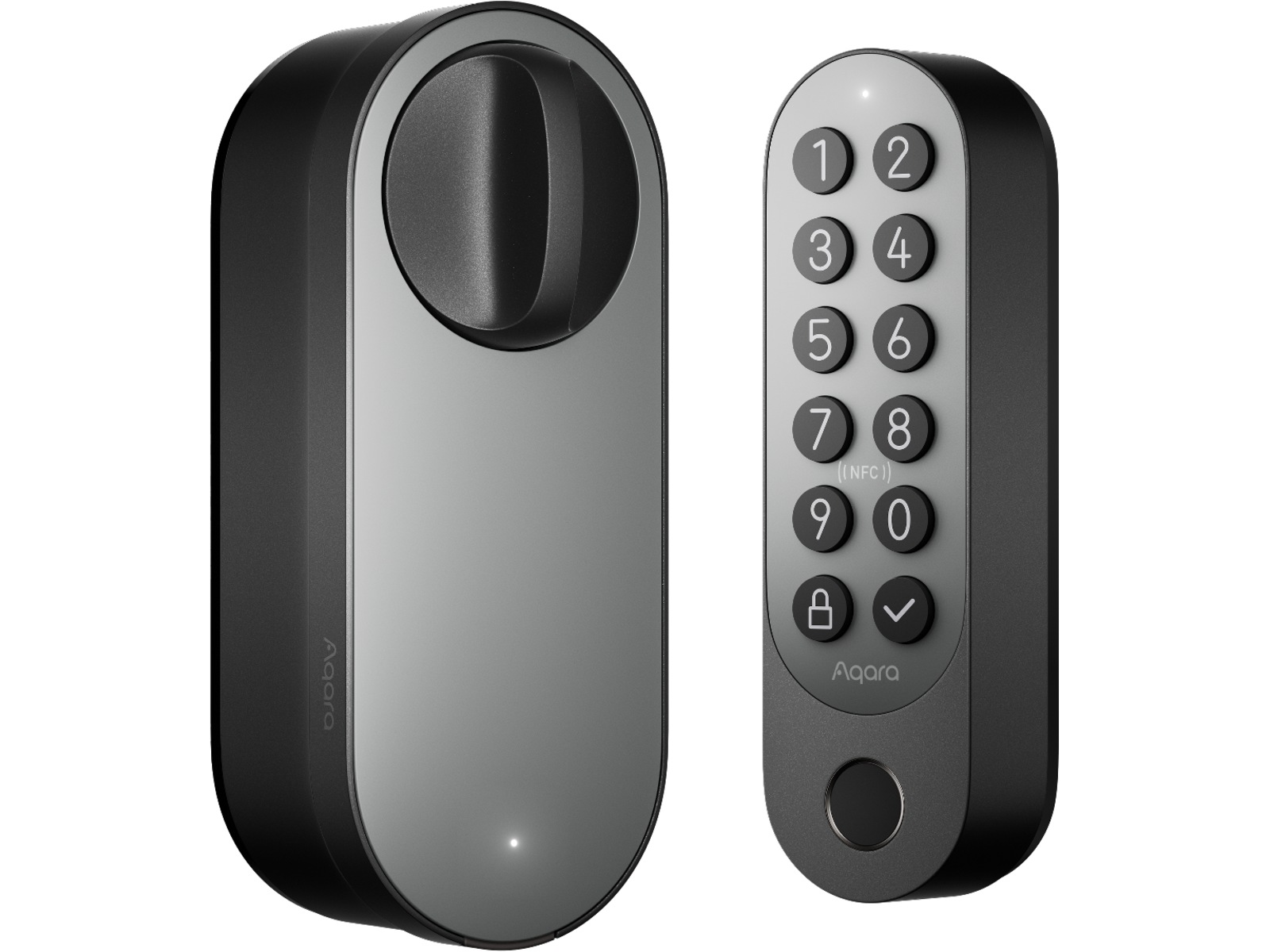 Aqara Smart Lock U200 Sett (sort) Elektronisk dørlås