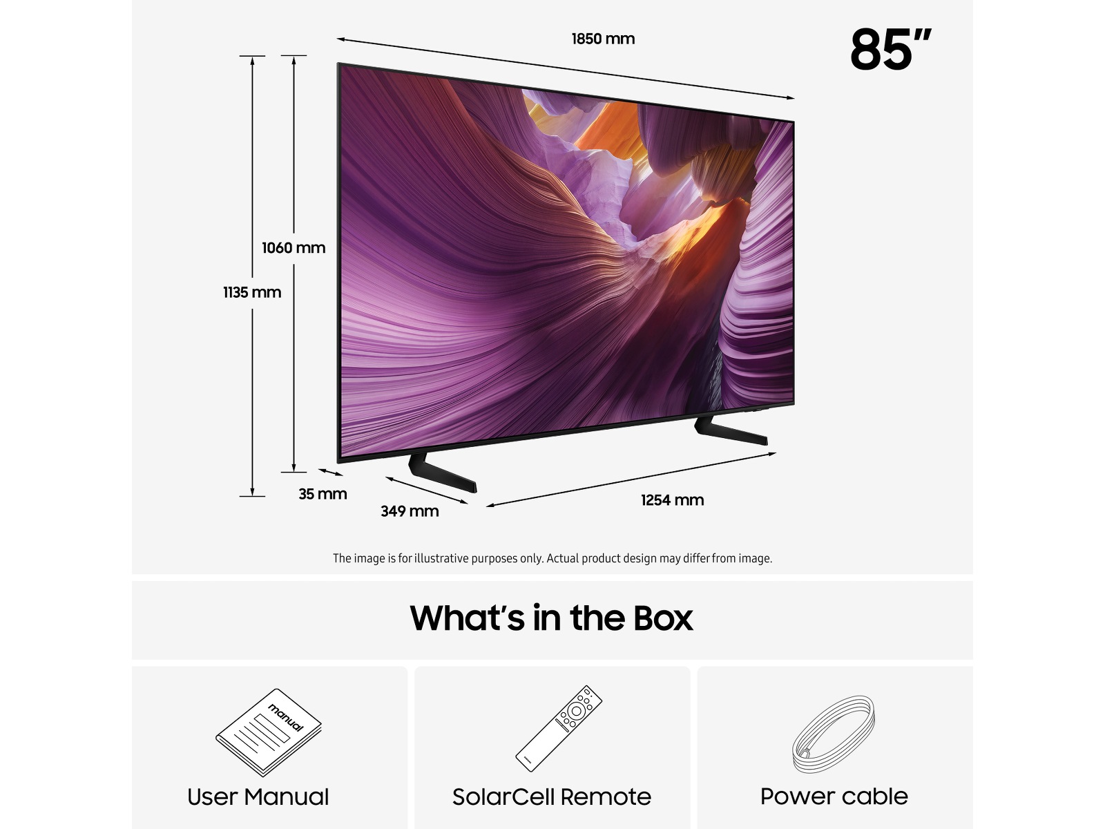 Samsung 83" S85F OLED 4K Smart TV (2025) -B-Grade Demo TV/projektor