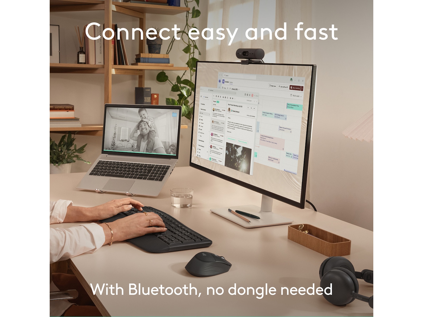 Logitech Signature Comfort M850 L trådløs mus Mus