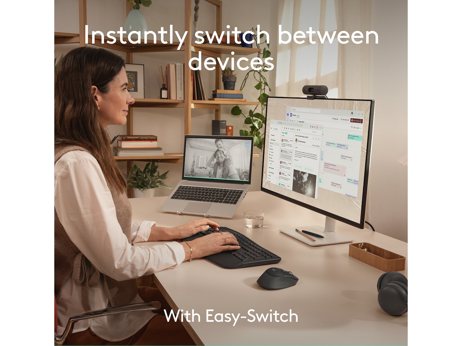 Logitech Signature Comfort M850 L trådløs mus Mus