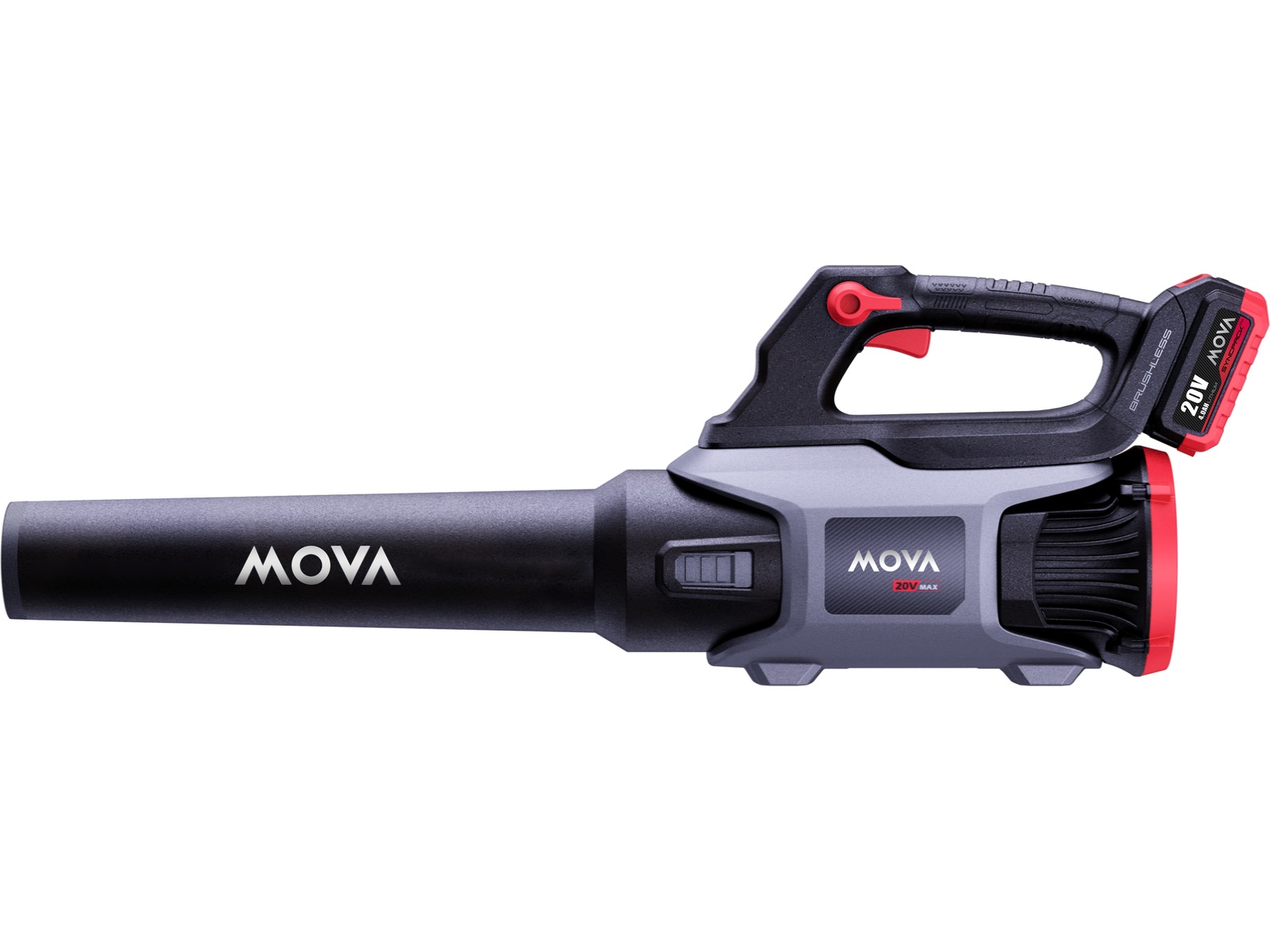 MOVA løvblåser GB213 20V 4.0Ah borstløs motor Løvblåsere