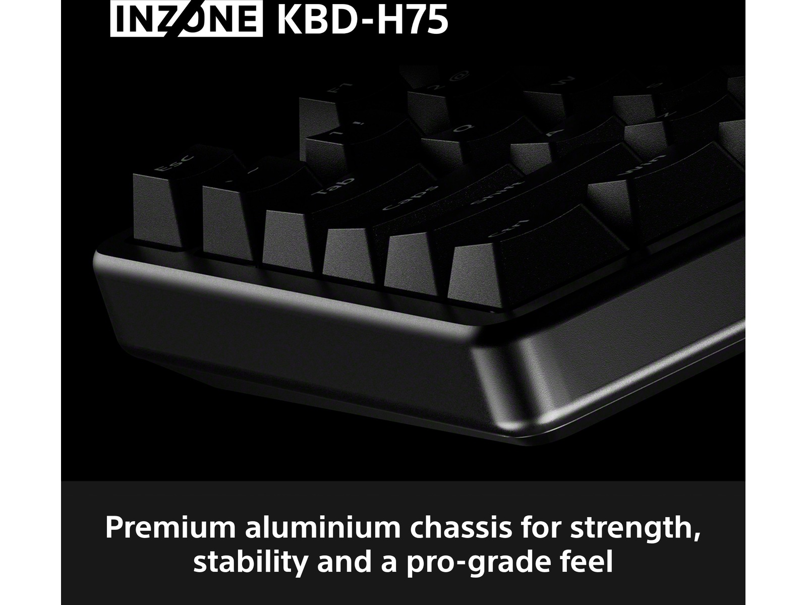 Sony INZONE KBD-H75 Gaming-tastatur 75% TKL (Nordics) Gamingtastatur