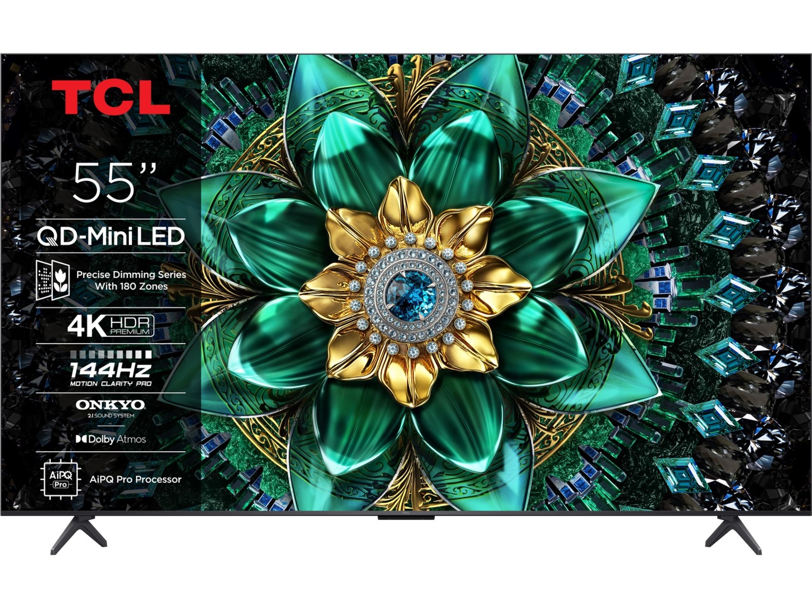 TCL 55" Q6C Premium QD-MiniLED TV (2026) 50 - 59 tommer TV