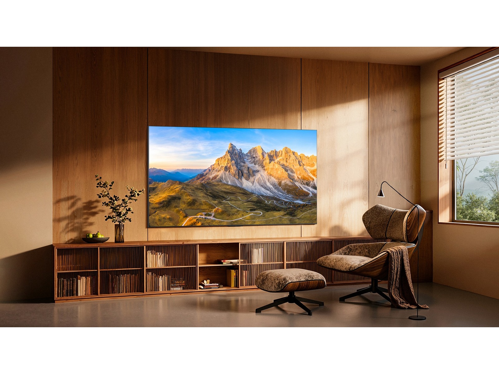 TCL C8L 85” SQD-Mini LED Smart-TV (2026) Over 80 tommer TV