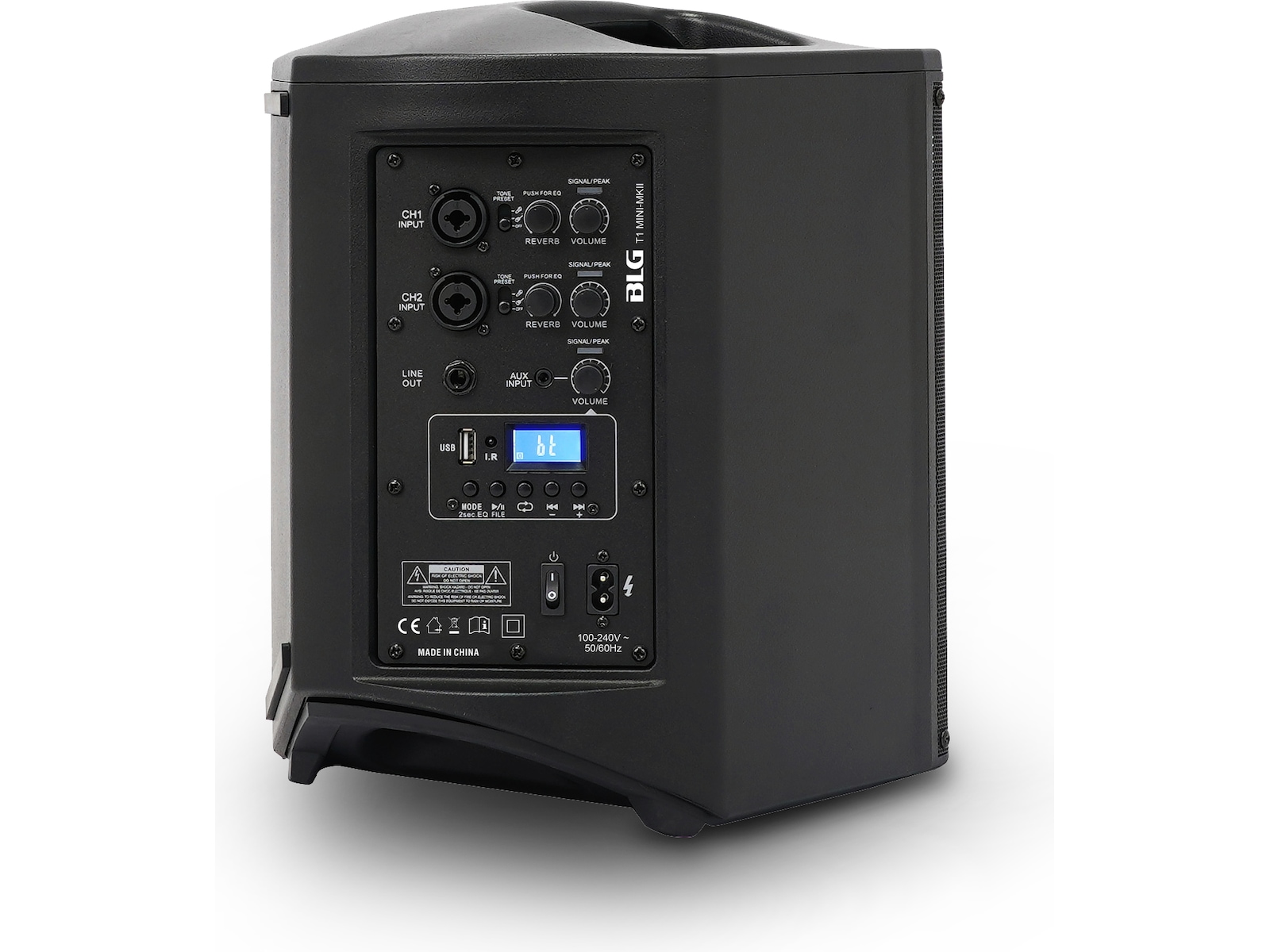 BLG 6,5" 100W aktiv høyttaler med batteri Trådløs / Bluetooth-høyttaler