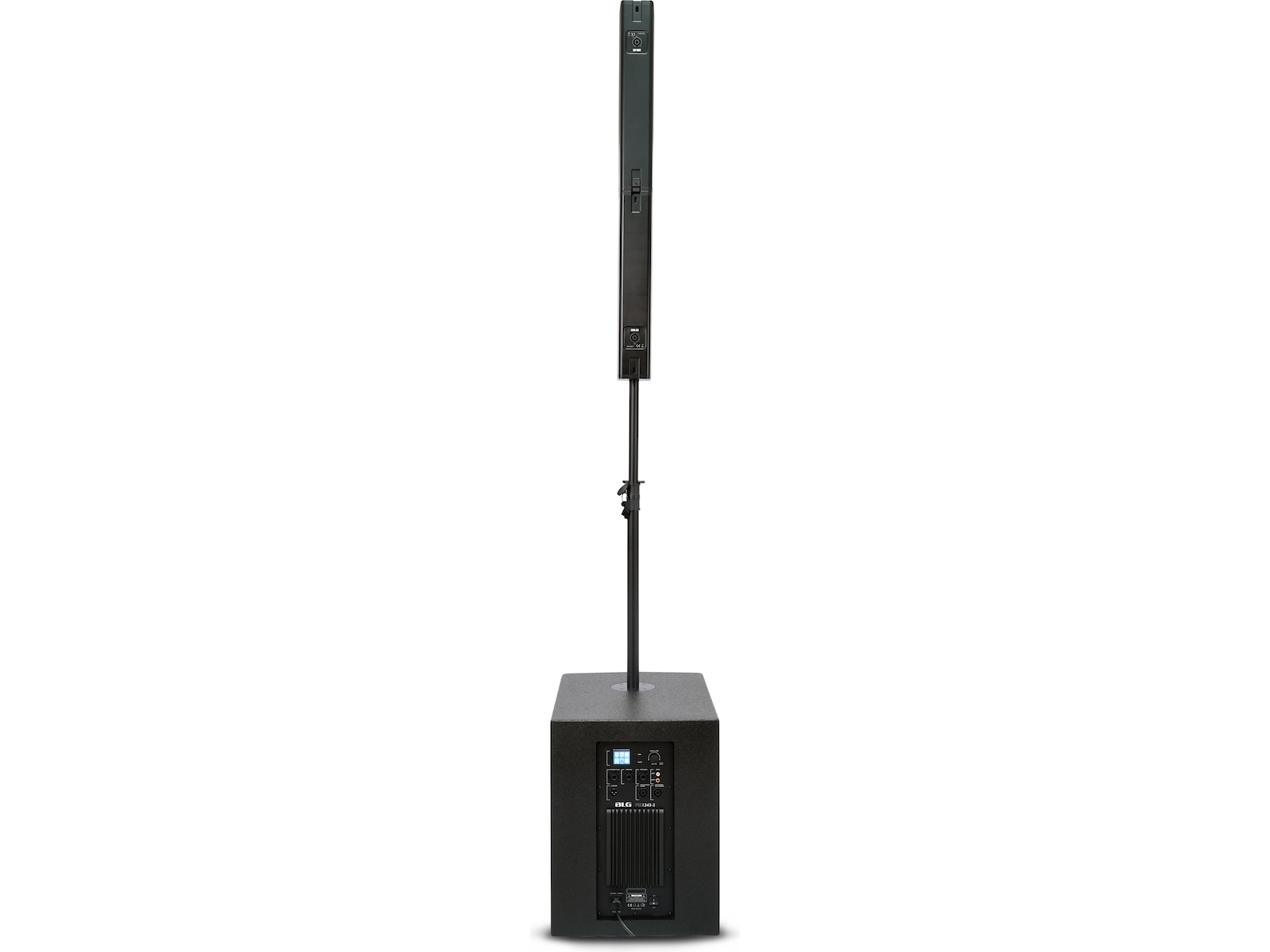 BLG 2-veis aktivt PA-system, 12" sub, Bluetooth 5.3 Høyttalere