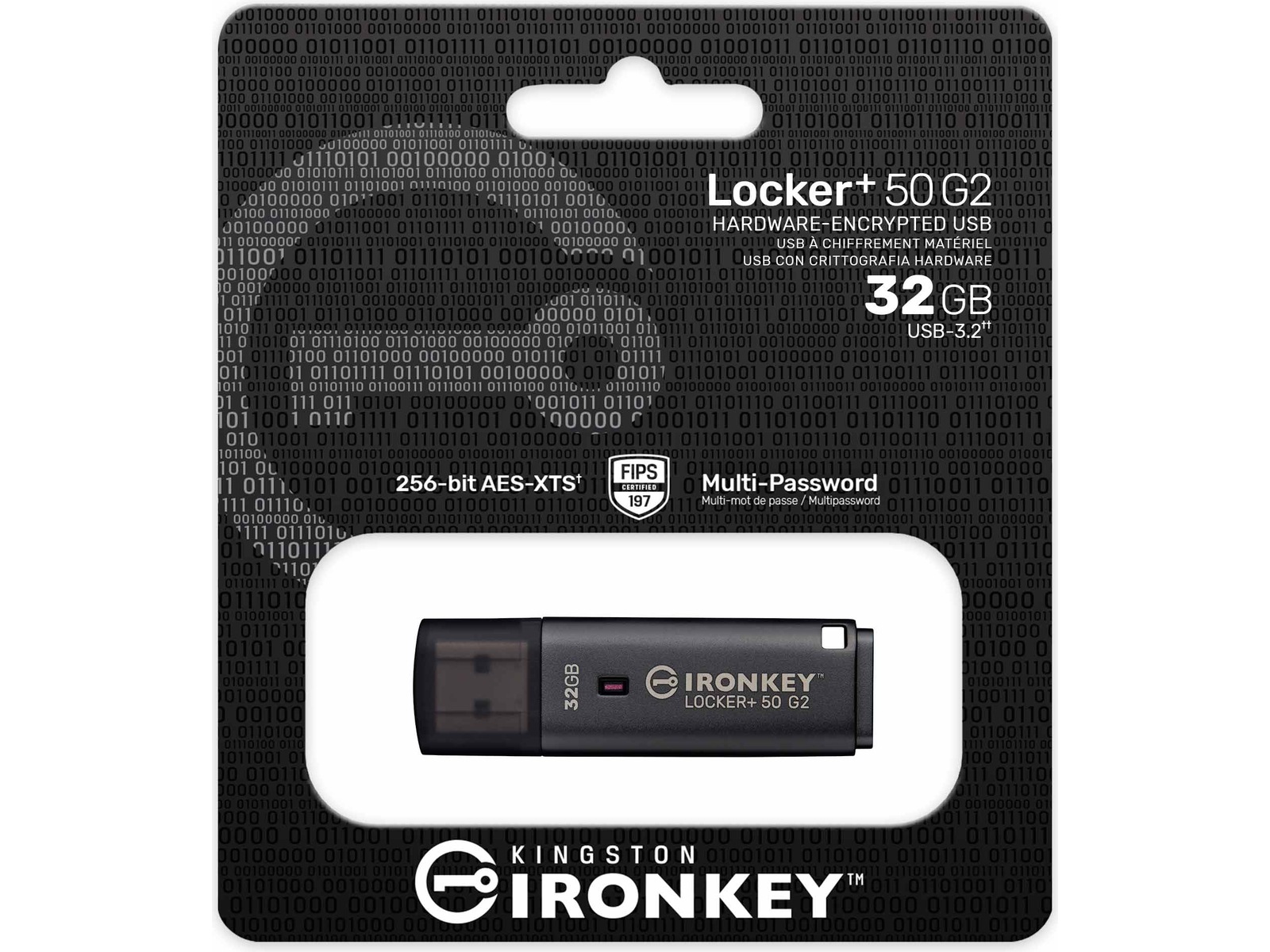 Kingston IronKey Locker+ 50 G2 USB-minnepenn 32 GB Minnepenn / USB