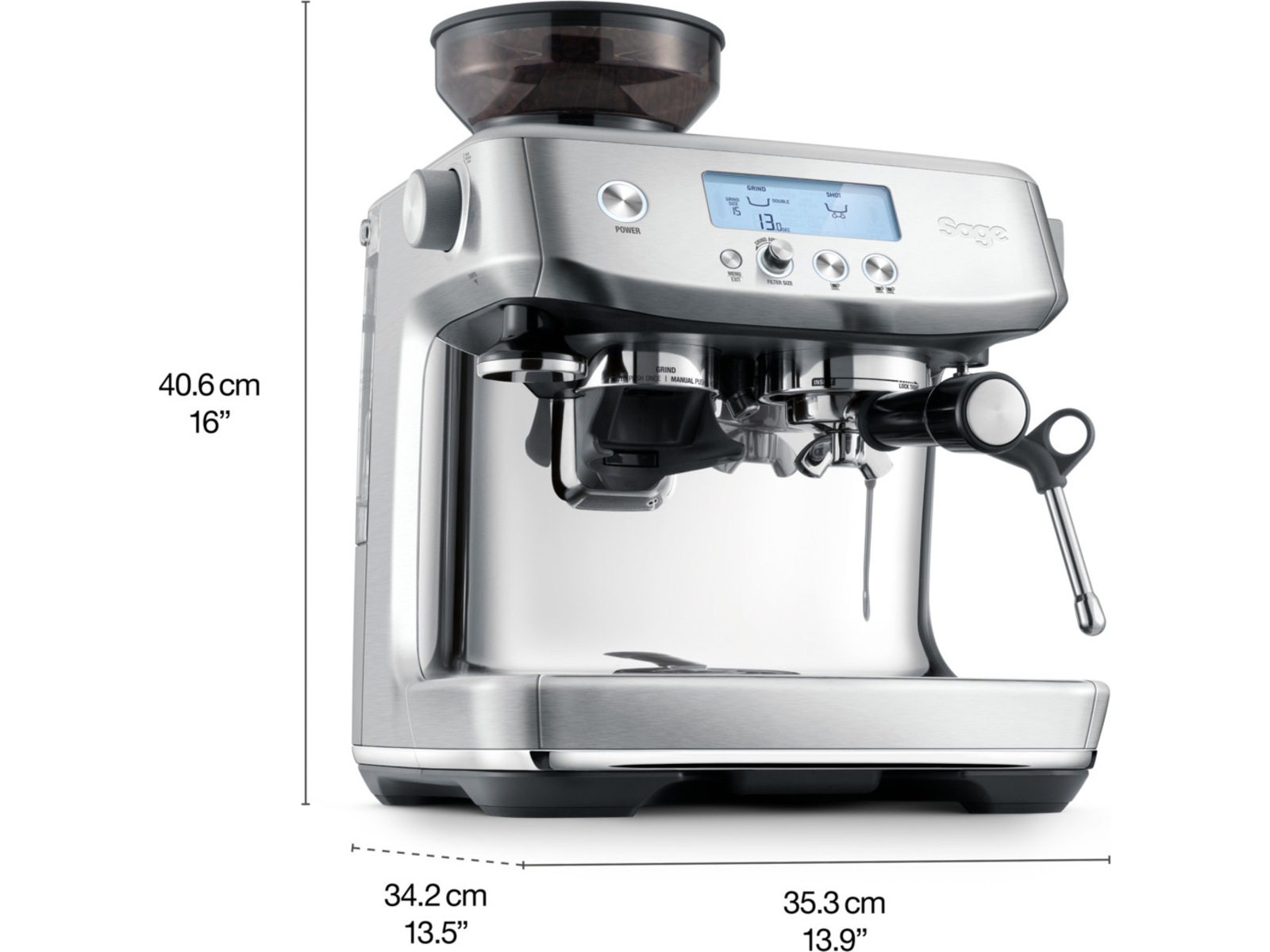 Sage the Barista Pro espressomaskin Espressomaskiner