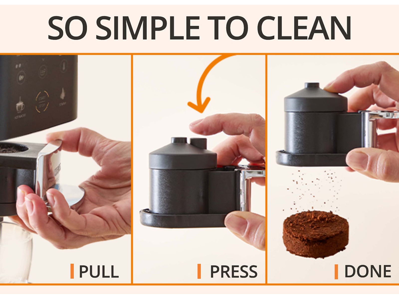Krups Coffee Crush Experience automatisk espressomaskin 1,8 l SA403BE0 Espressomaskiner