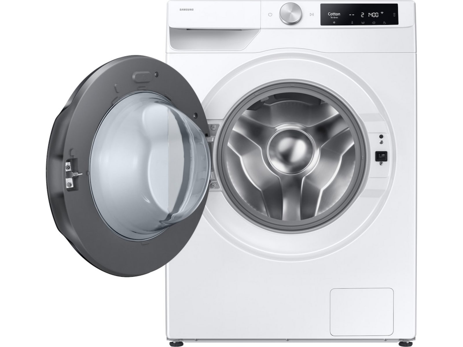 Samsung WD90DG6B85BEU3 Vask/tørk AI Wash 9 kg (hvit) Kombinert vaskemaskin og tørketrommel