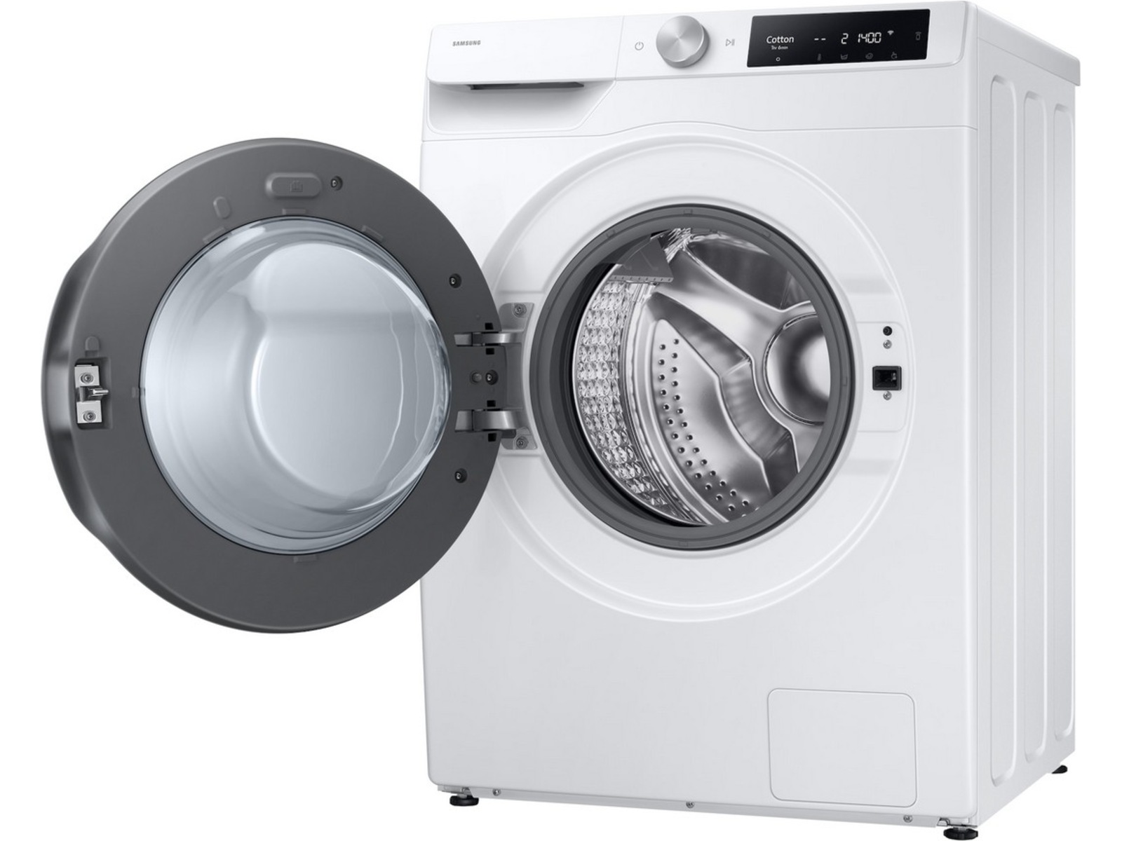 Samsung WD90DG6B85BEU3 Vask/tørk AI Wash 9 kg (hvit) Kombinert vaskemaskin og tørketrommel