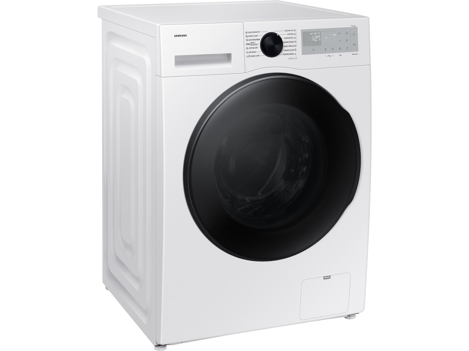 Samsung WD90DG5B15BHEE vask/tørk AI Dry+ 9/6 kg (hvit) Kombinert vaskemaskin og tørketrommel