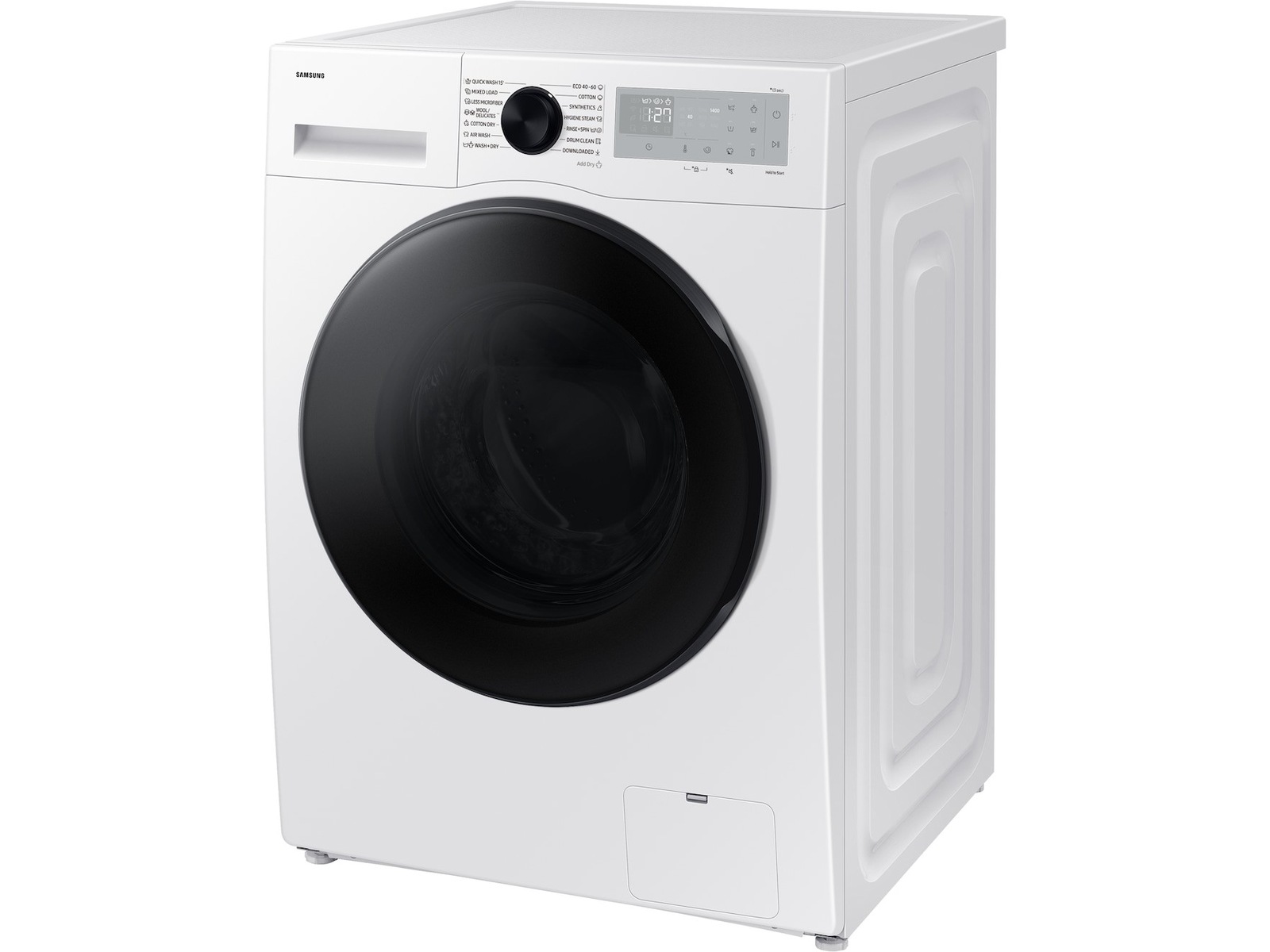 Samsung WD90DG5B15BHEE vask/tørk AI Dry+ 9/6 kg (hvit) Kombinert vaskemaskin og tørketrommel