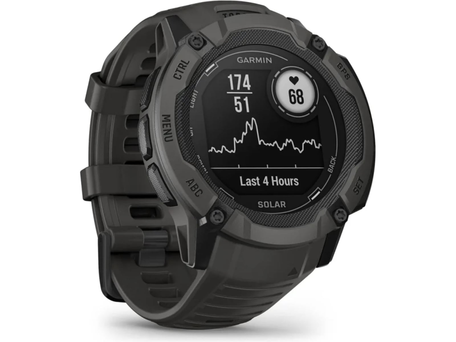 Garmin Instinct 2X Solar (grafitt) -B-Grade Demo klokker