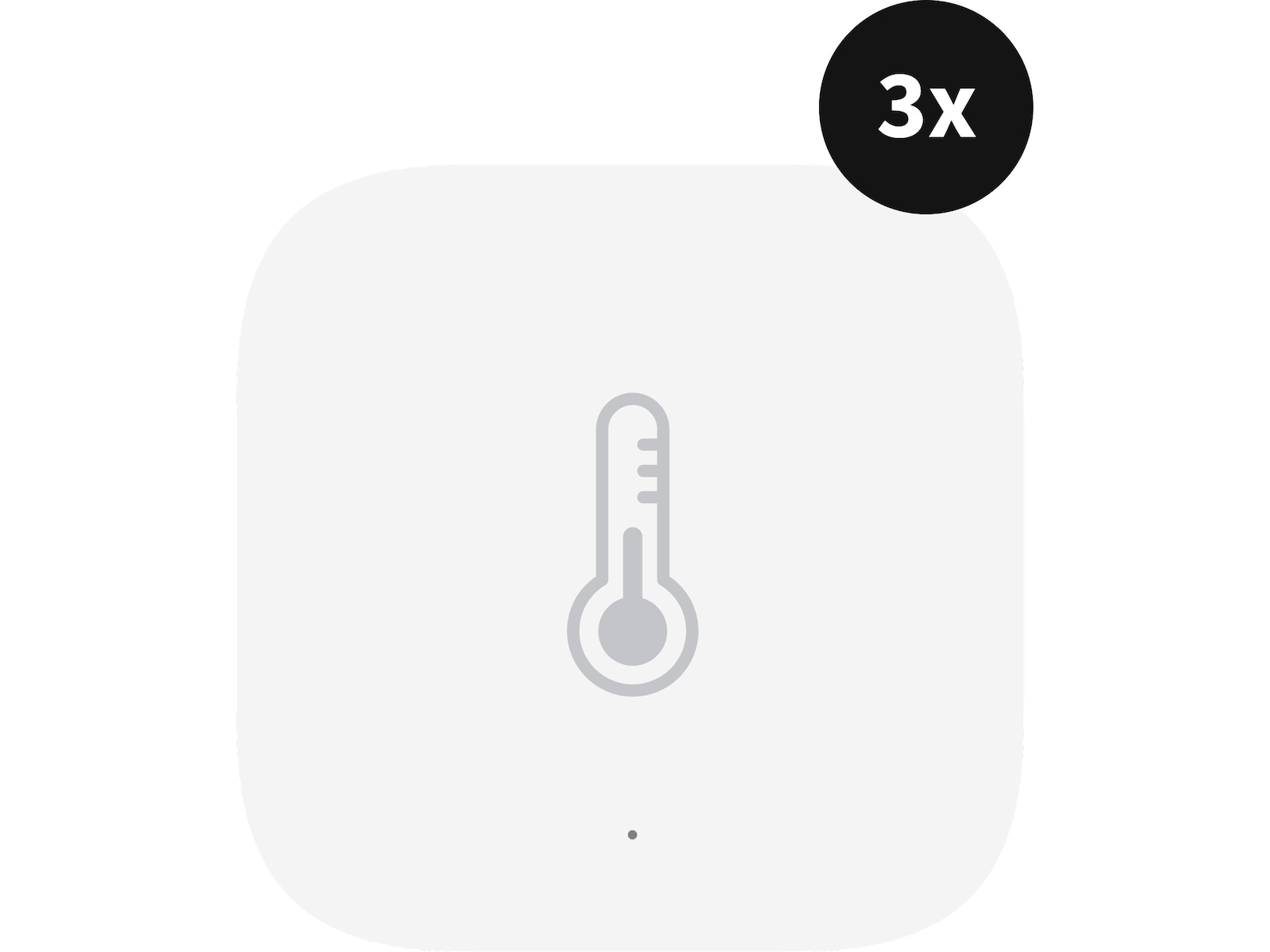 Aqara Temperatur- og fuktighetssensor T1 3-pakning Sensorer