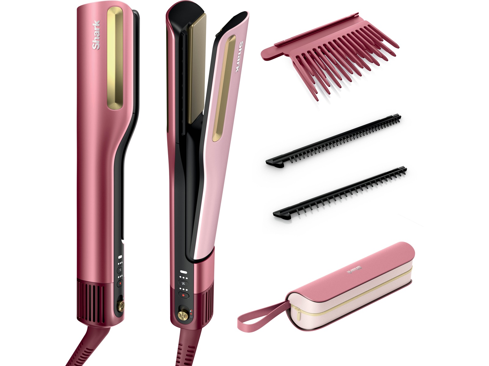 Shark Silki Pro Straight Pink HT401EUPK rettetang Hårpleie & styling